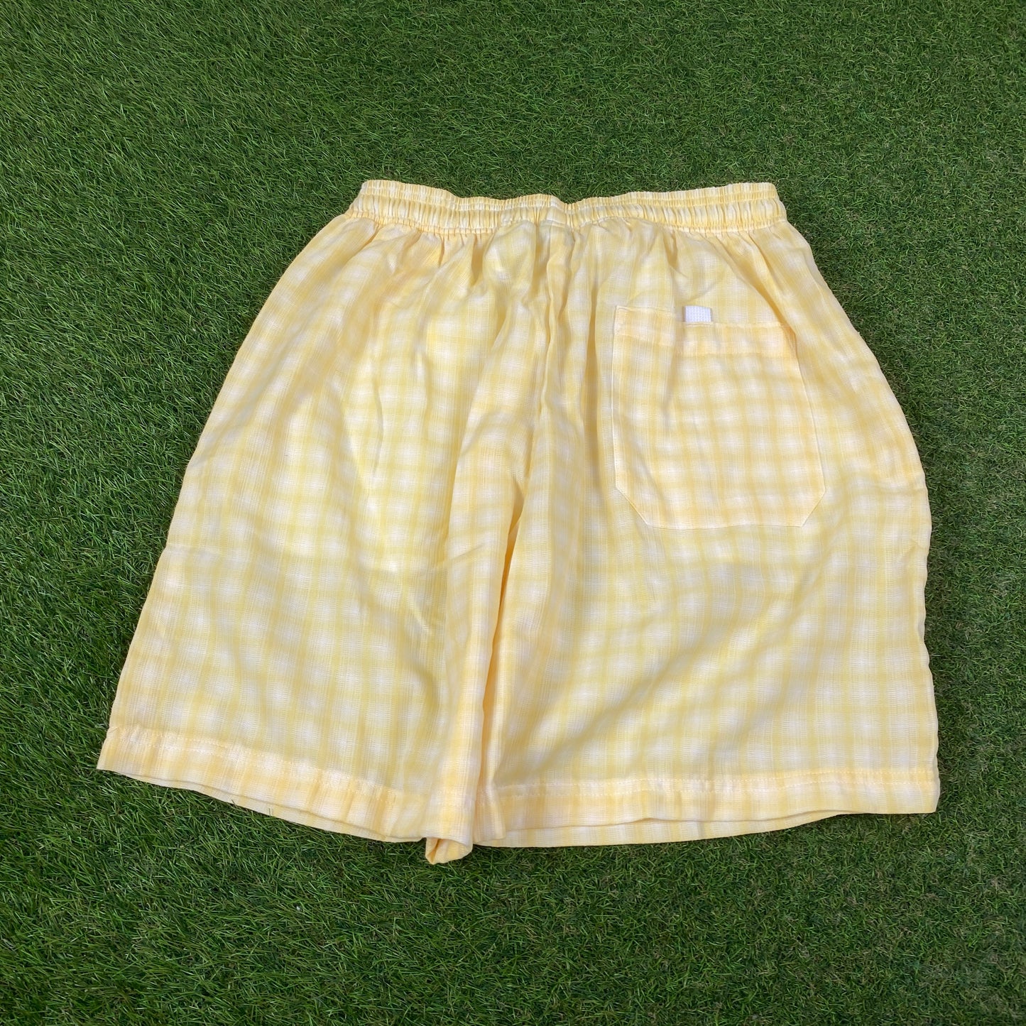 00s Nike Challenge Court Tennis Shorts Yellow Medium