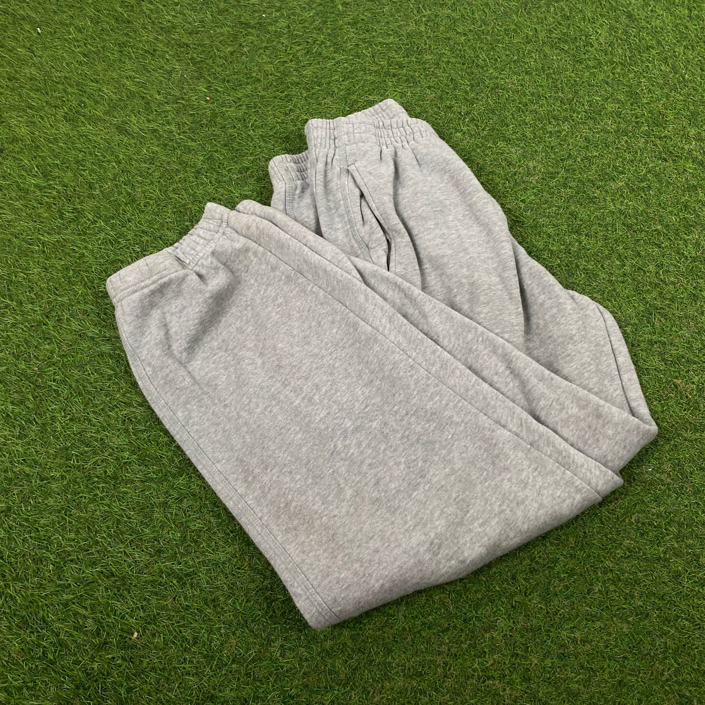00s Nike Cotton Joggers Grey XS