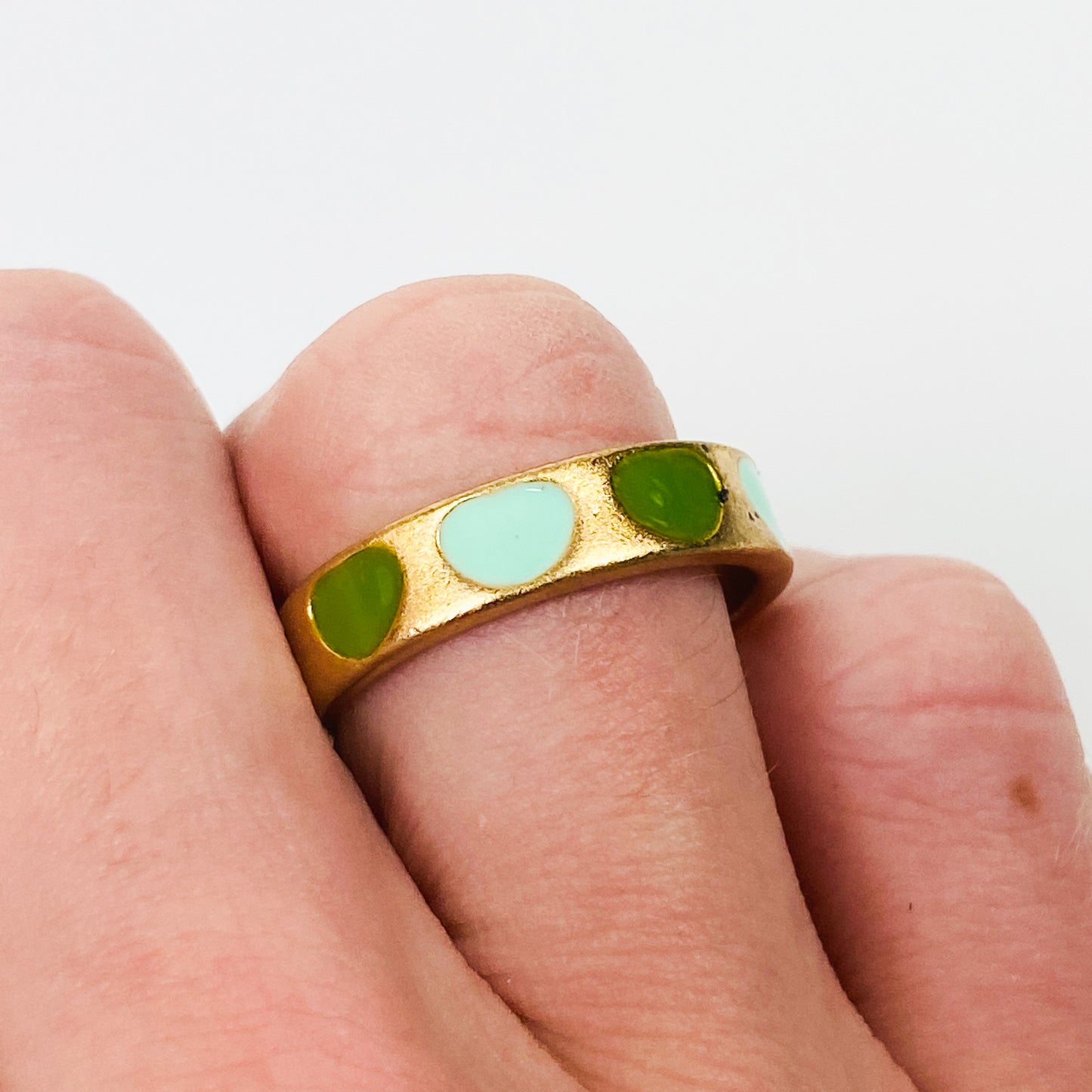 Retro Vintage Heart Ring Gold