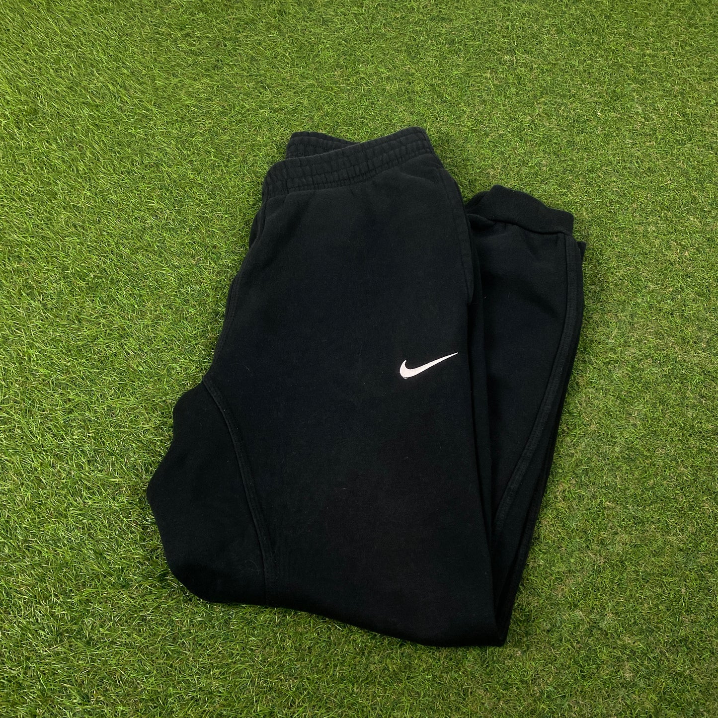 00s Nike Cotton Joggers Black Small