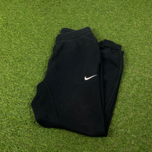 00s Nike Cotton Joggers Black Small