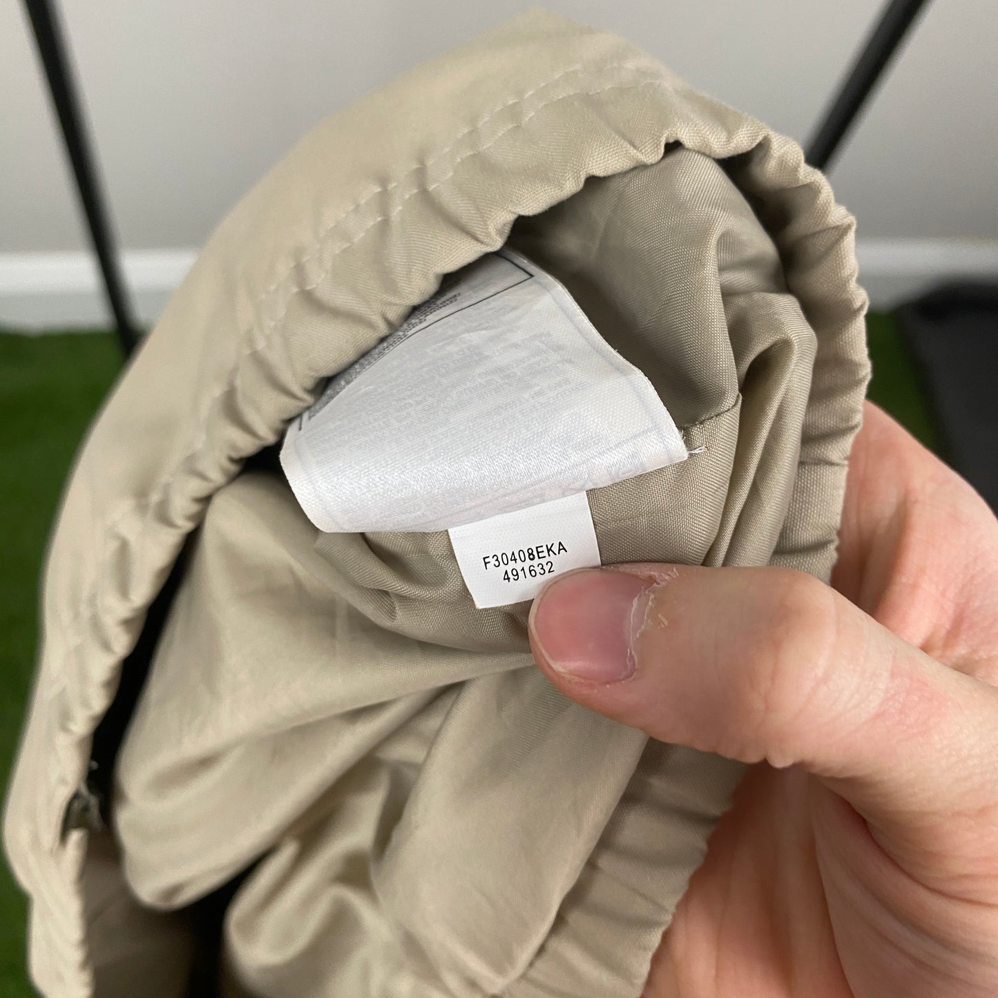 00s Nike Barcelona Windbreaker Jacket Brown Small
