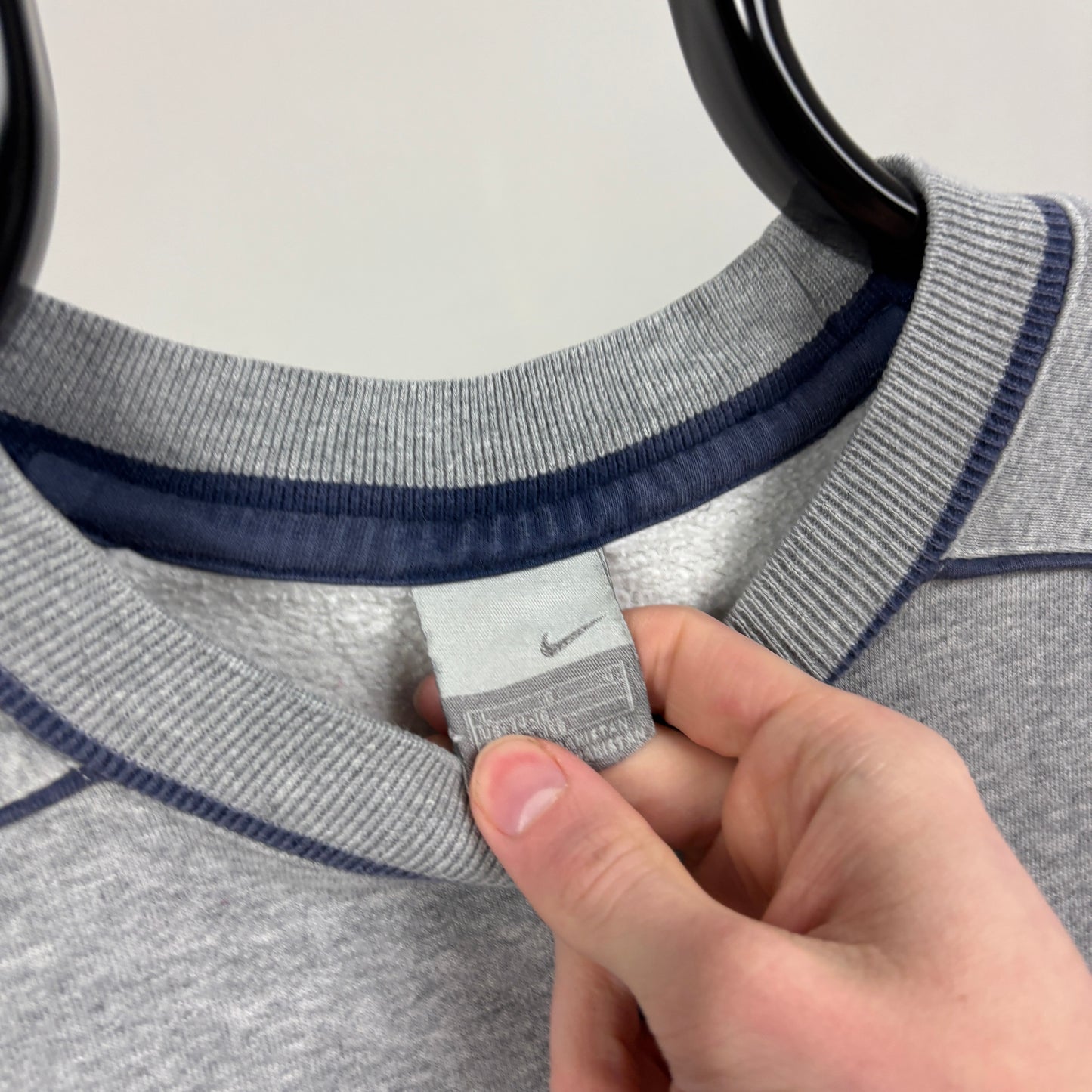 00s Nike Sweatshirt Grey XS