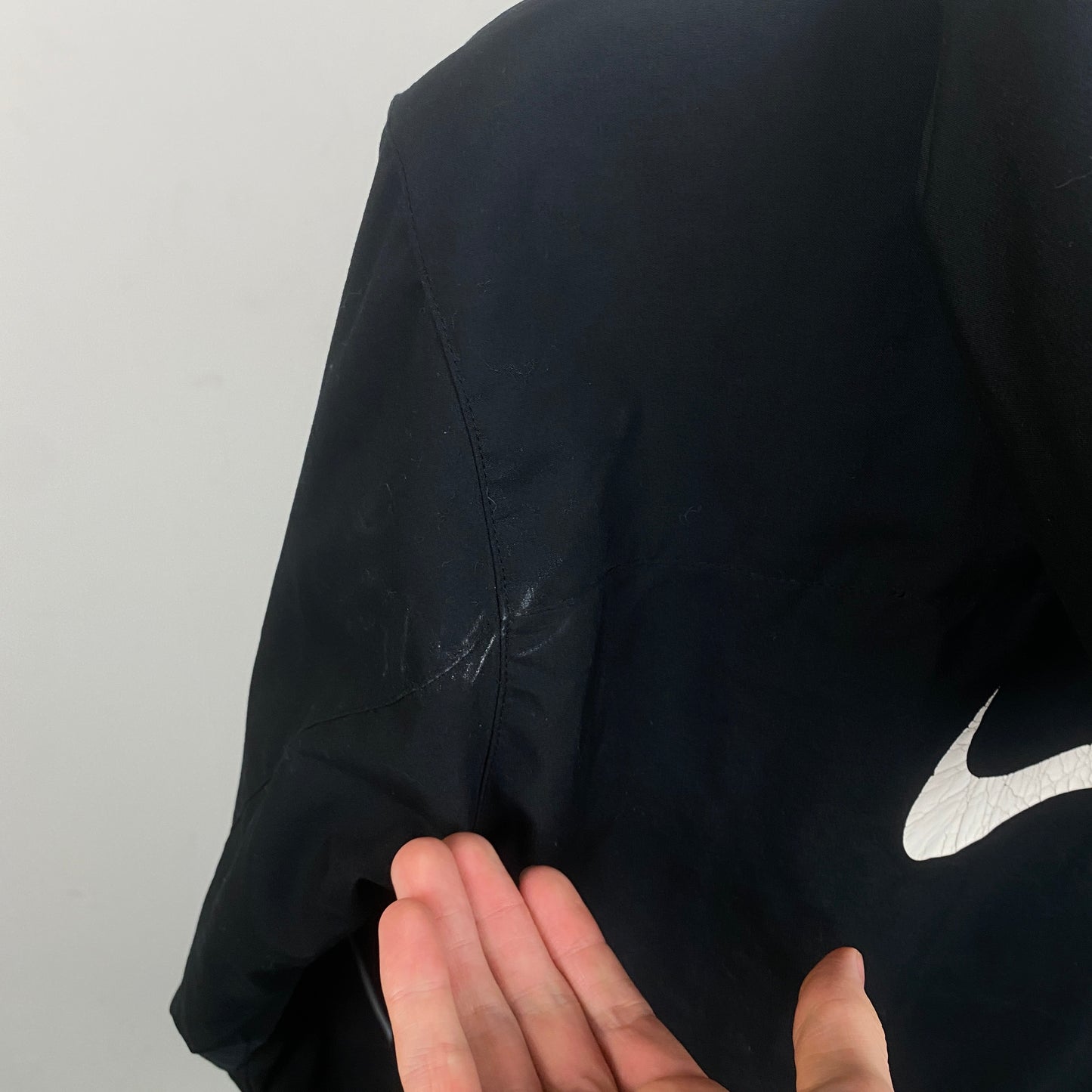 00s Nike Reversible Piping Jacket Black Small