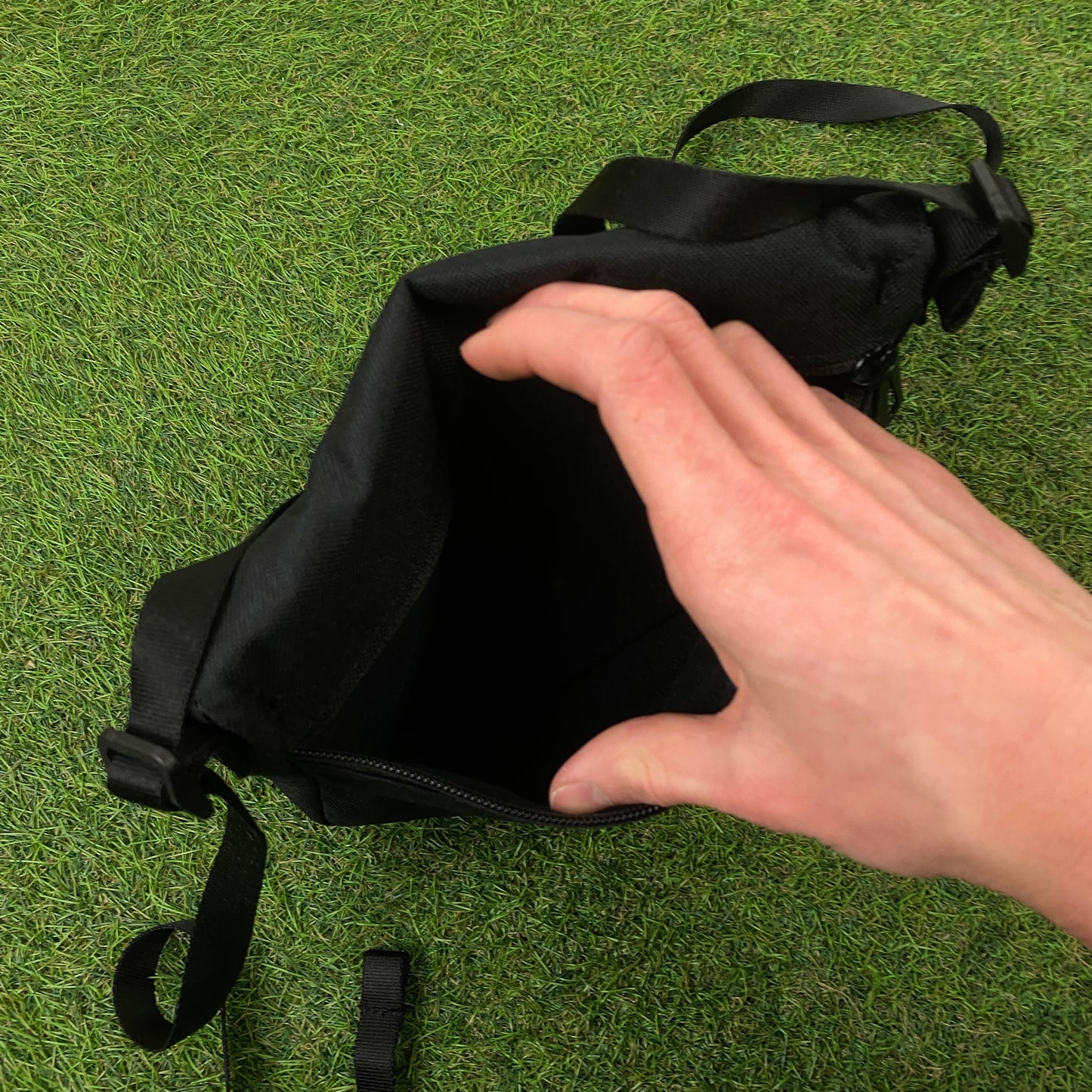 00s Nike Sling Shoulder Bag Black