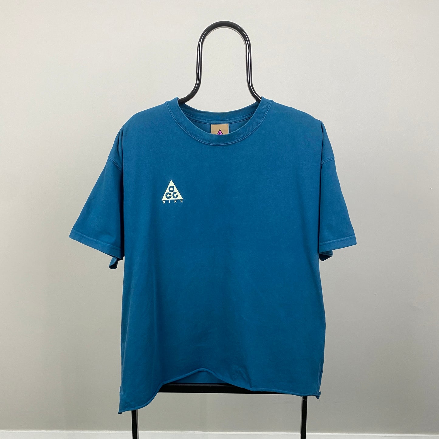 00s Nike ACG Boxy Fit T-Shirt Blue Large
