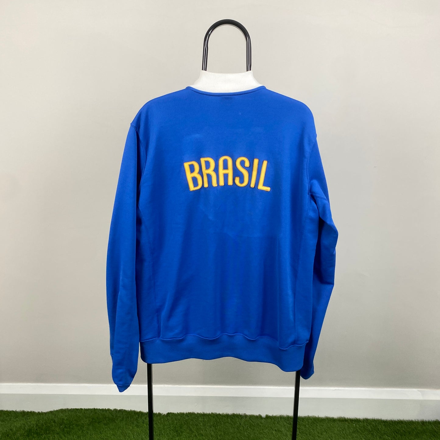 90s Nike Brazil Track Jacket Blue XL