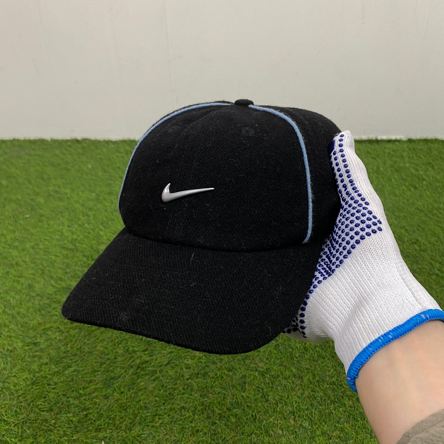 90s Nike Wool Felt Hat Black