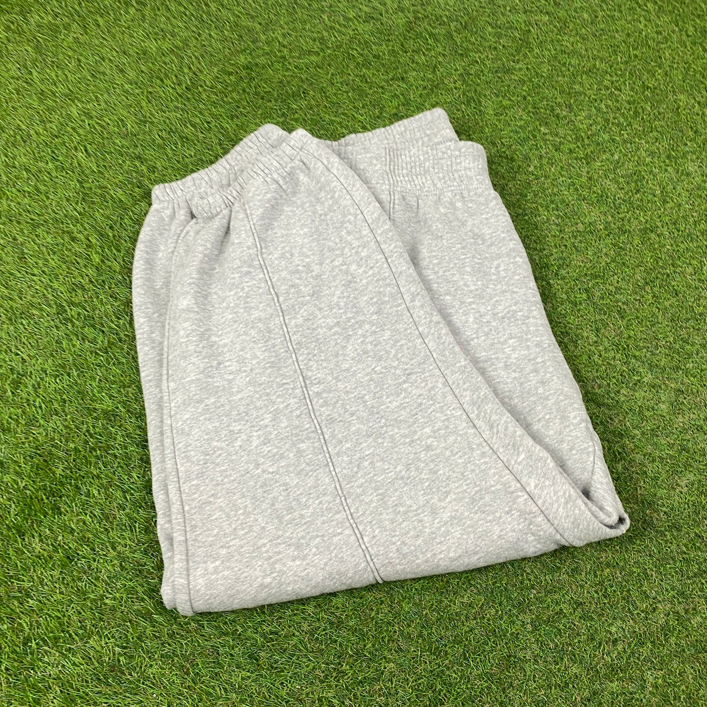 00s Nike Wide Leg Cotton Joggers Grey XXL