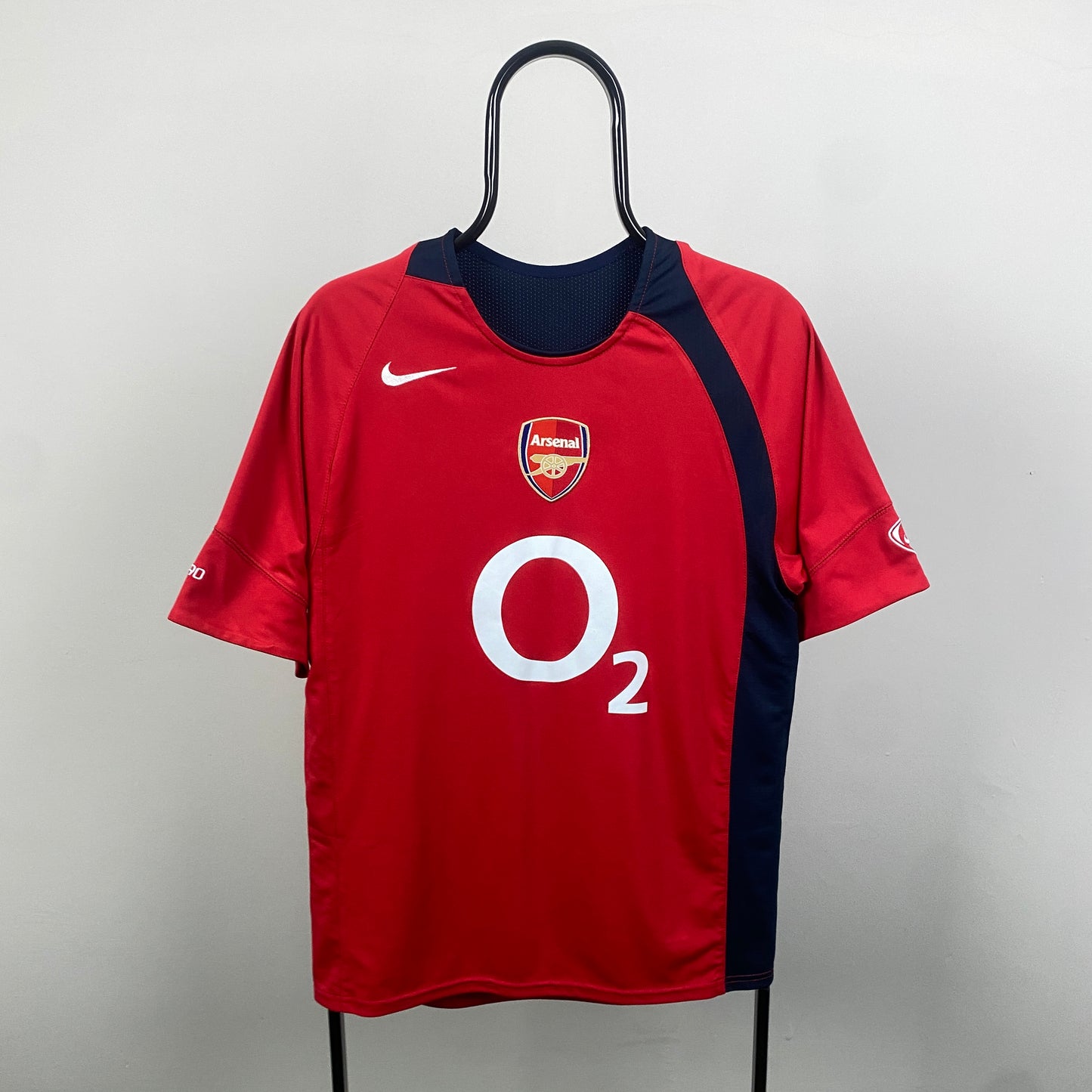00s Nike Arsenal Football Shirt T-Shirt Red Large