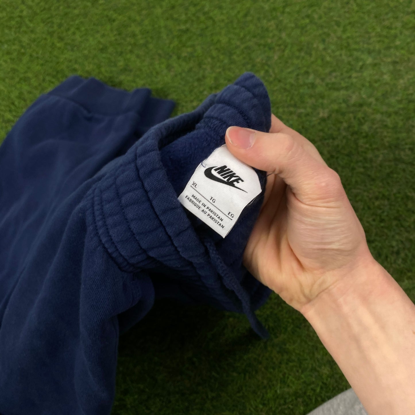 00s Nike Cotton Joggers Blue XL
