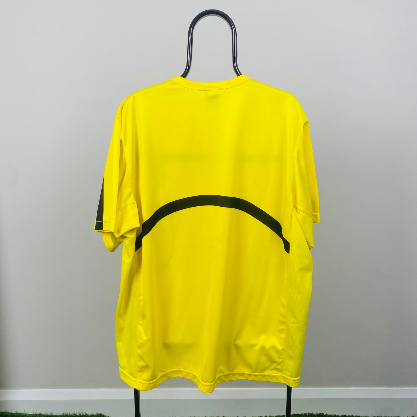 00s Nike Piping T-Shirt Yellow XL