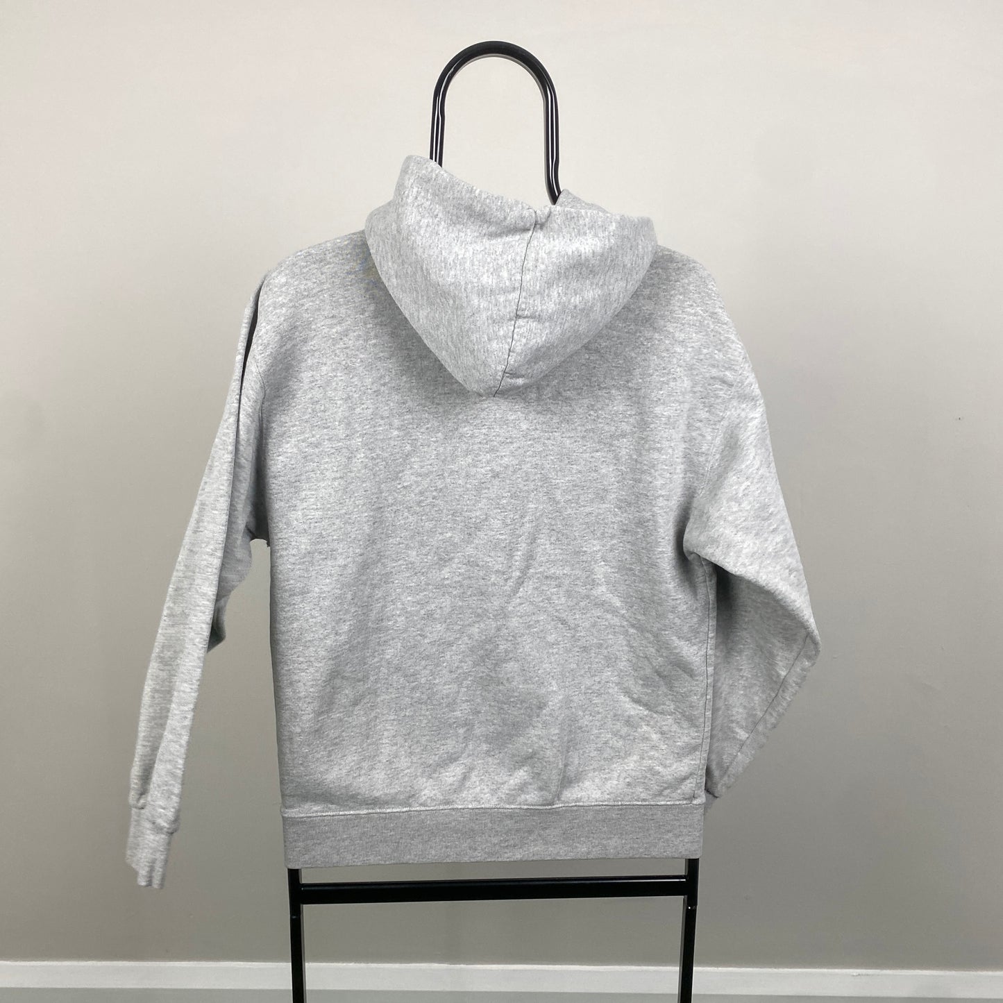 90s Nike Heavyweight Hoodie Grey Small