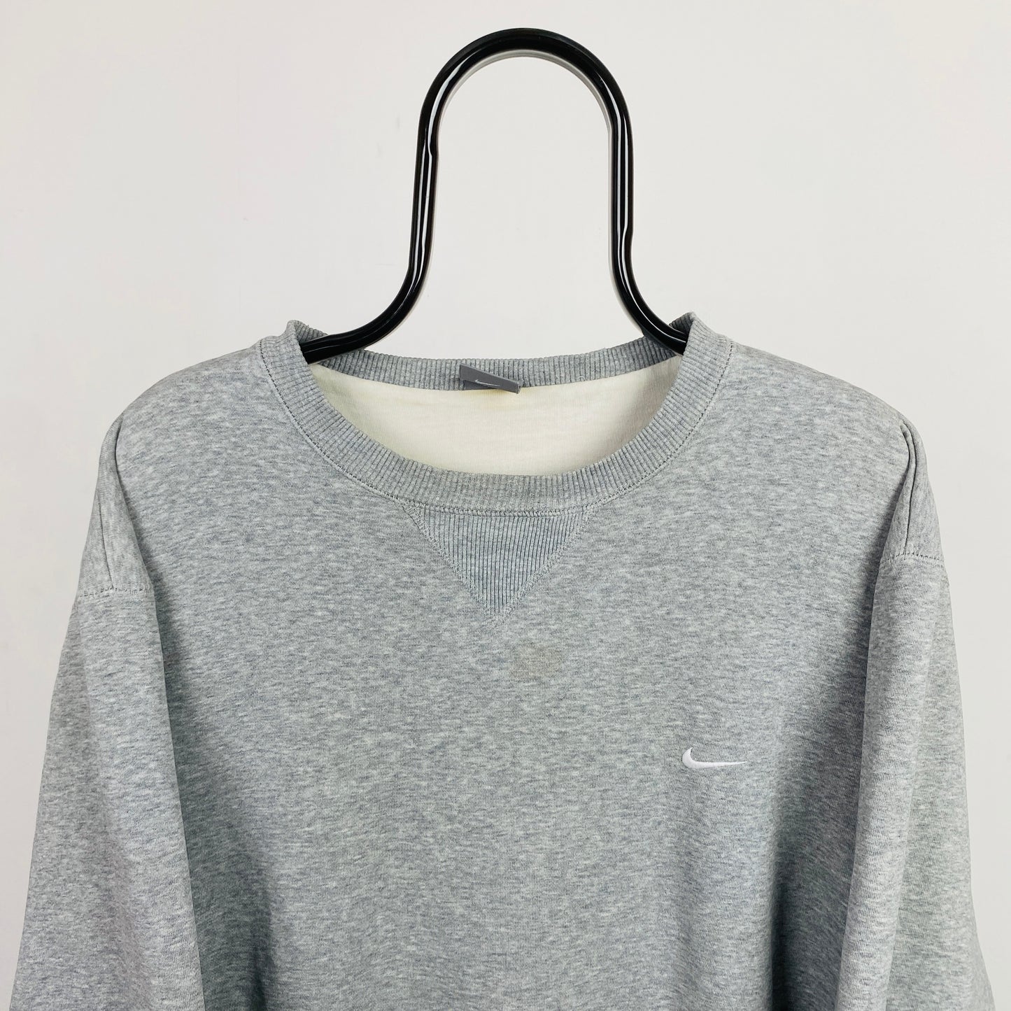 00s Nike Heavyweight Sweatshirt Grey XL