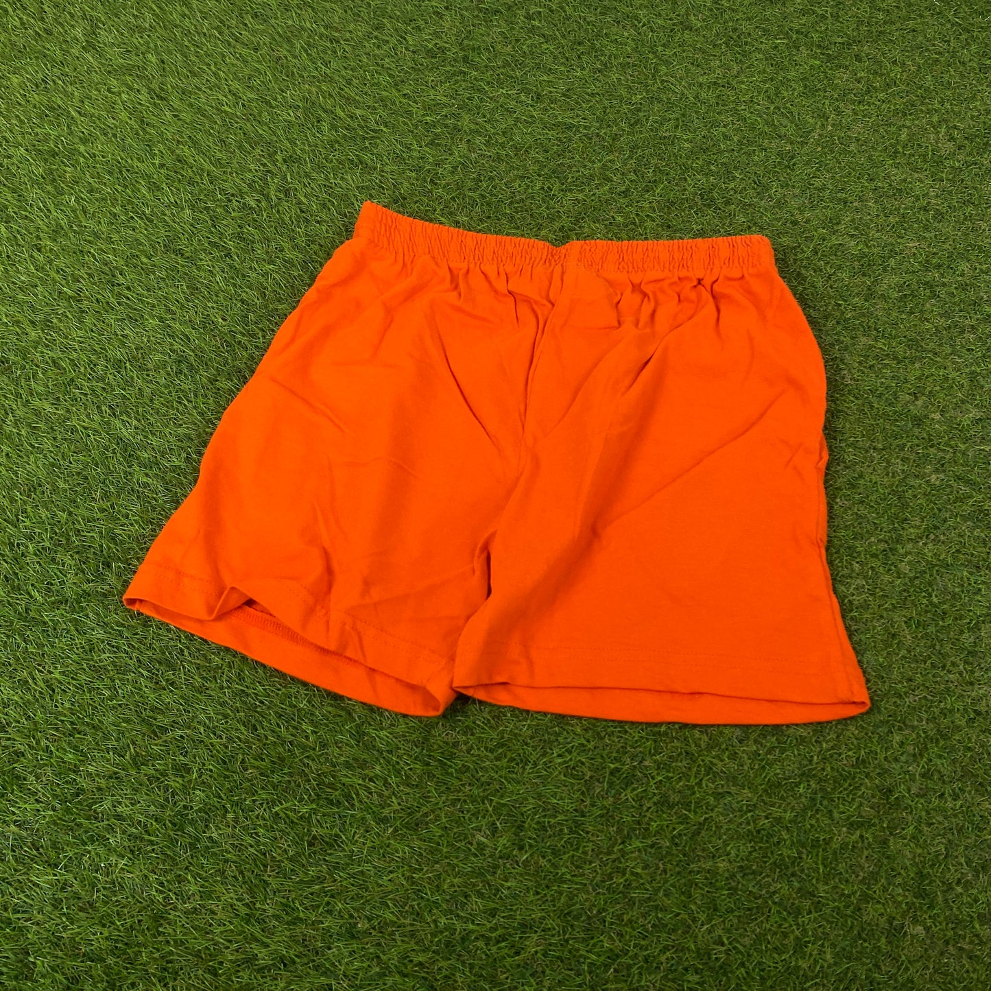 90s Nike Cotton Shorts Orange Small