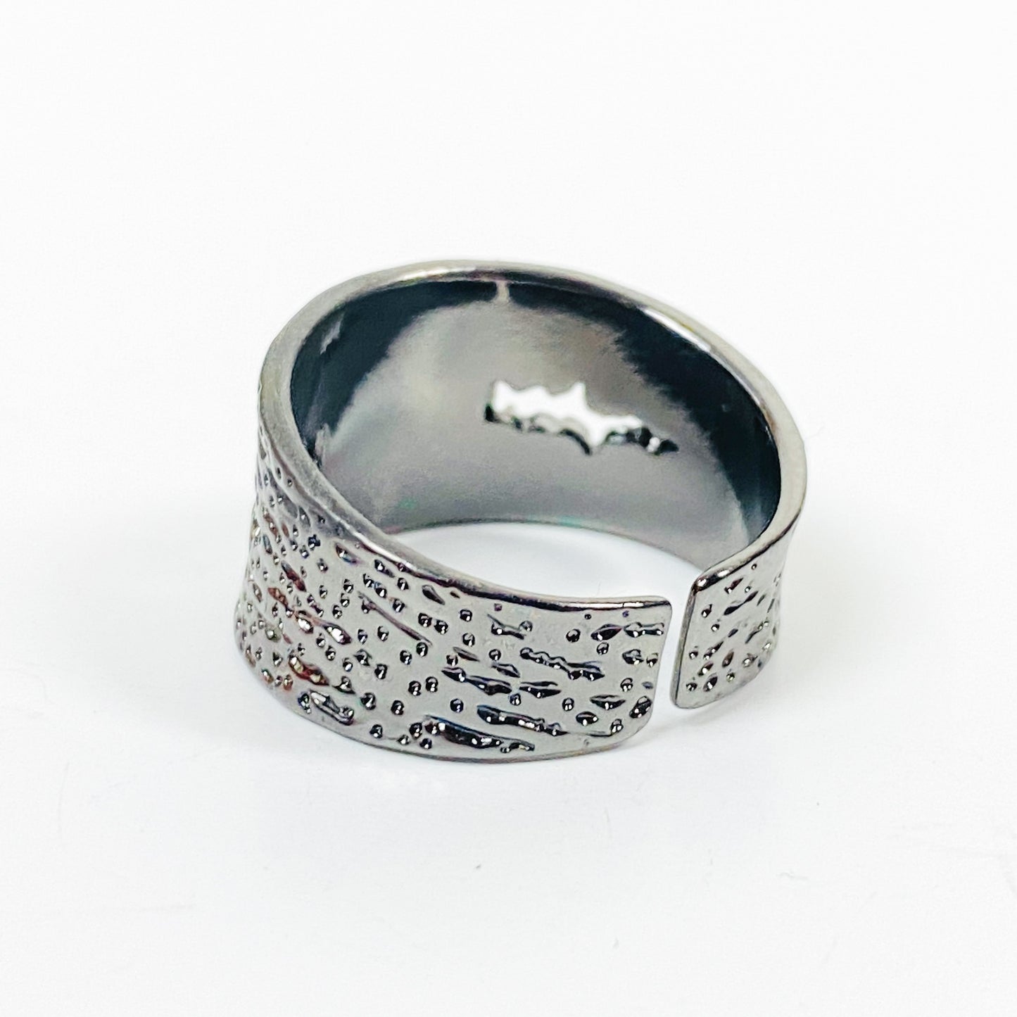 Retro Adjustable Eye Of Ra Ring Silver