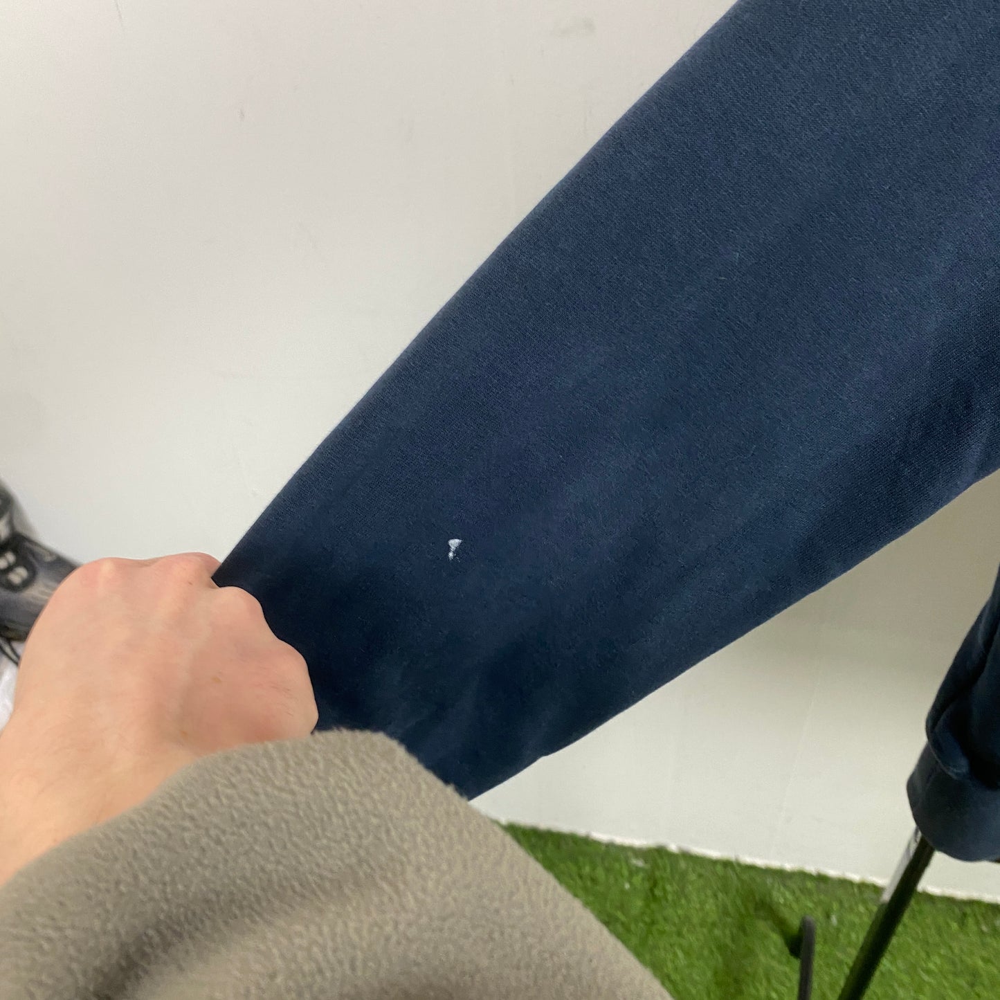 00s Nike Hoodie Blue Medium