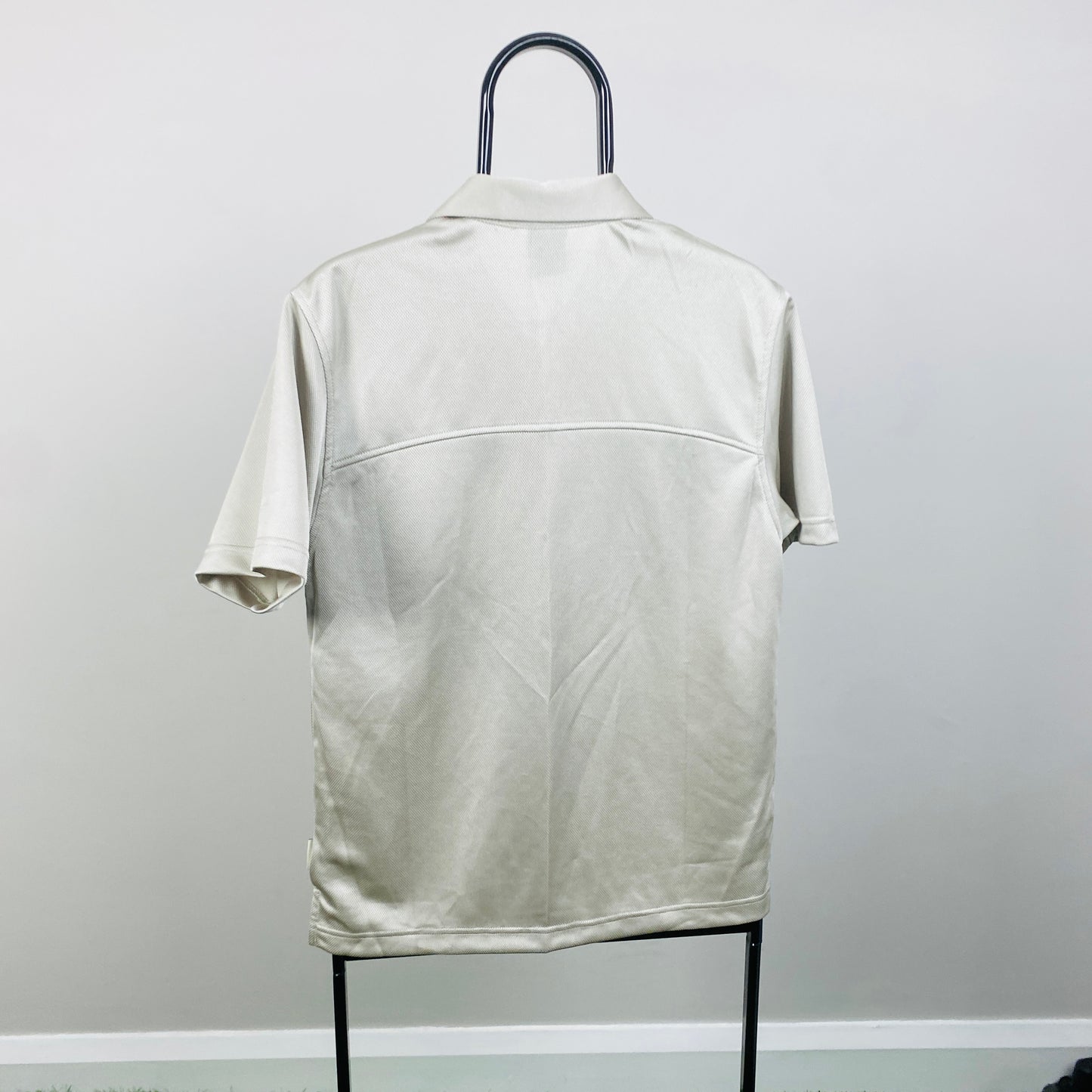 00s Nike ACG Button Down T-Shirt Brown Large