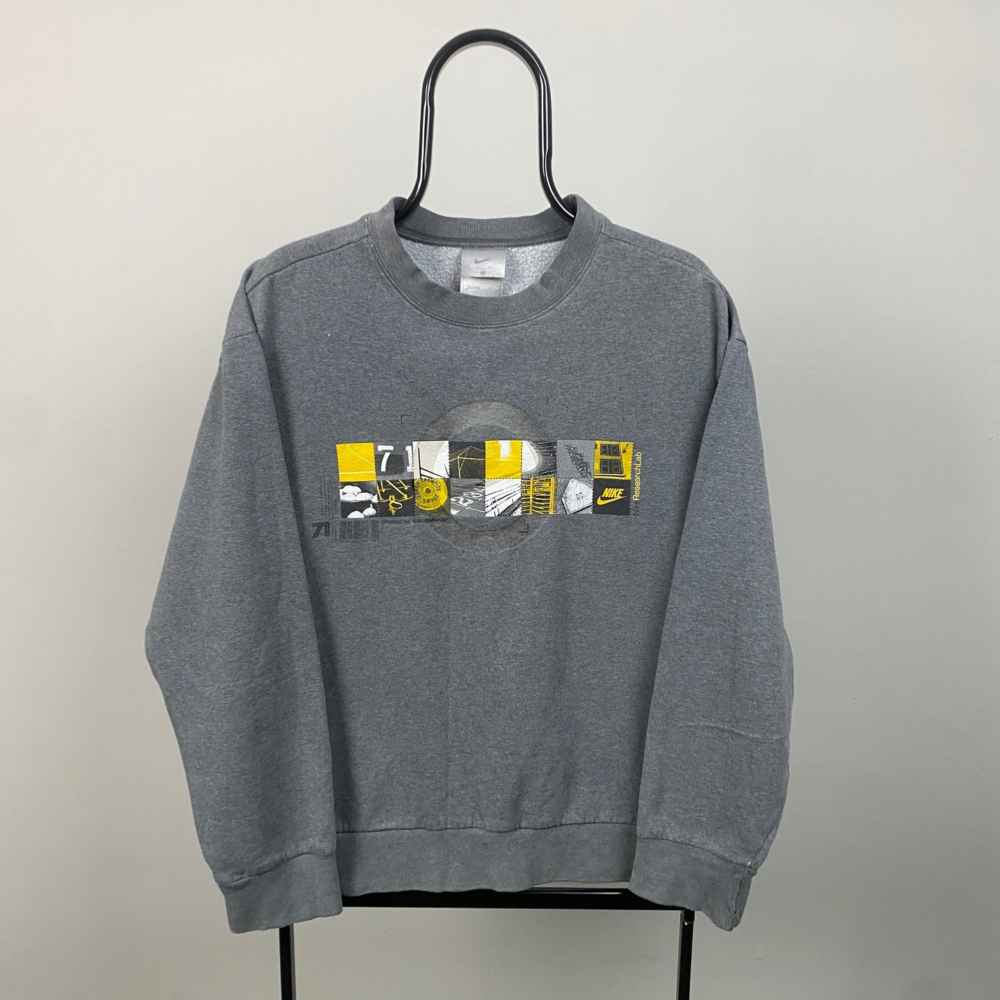 00s Nike Research Lab Sweatshirt Grey Medium