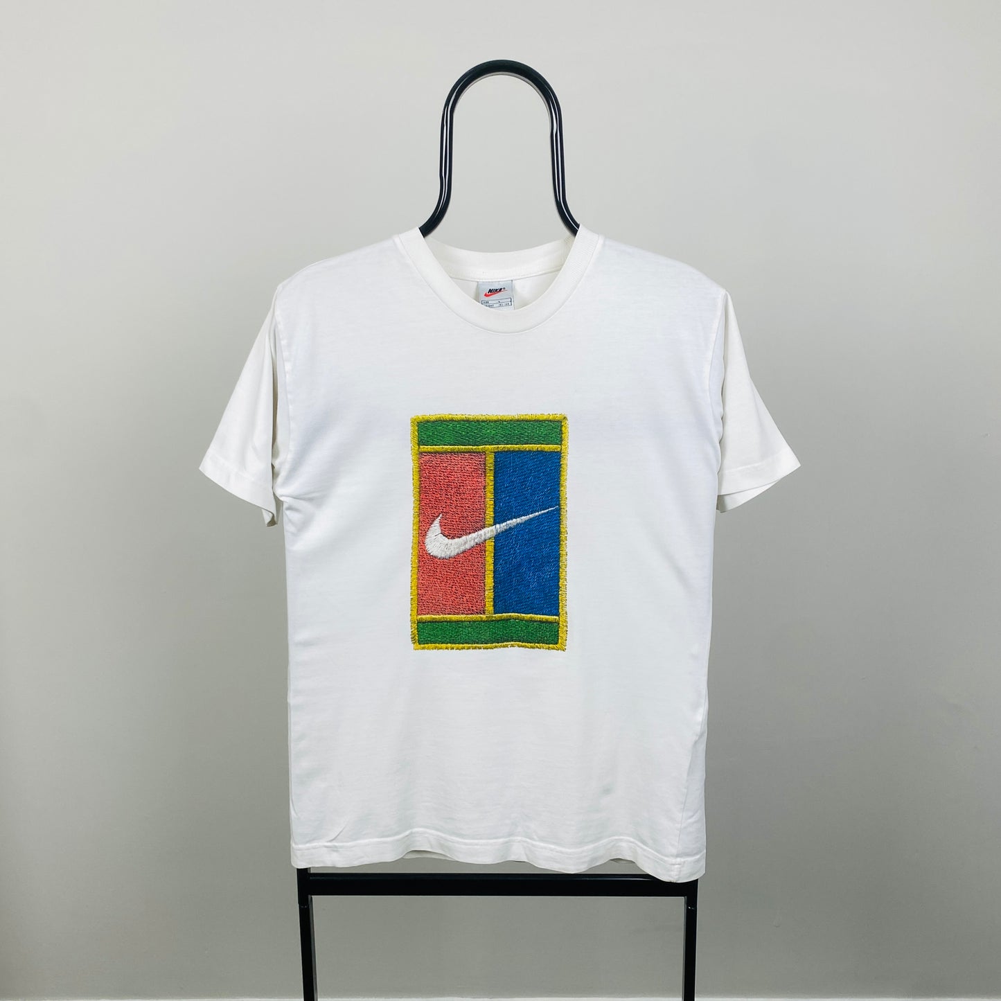 90s Nike Challenge Court T-Shirt White Womens Large