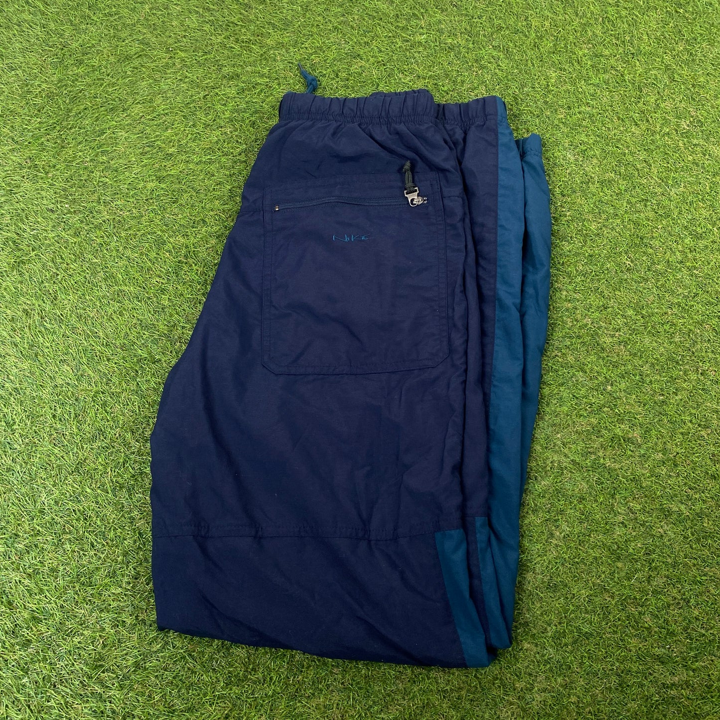 00s Nike Joggers Blue Small