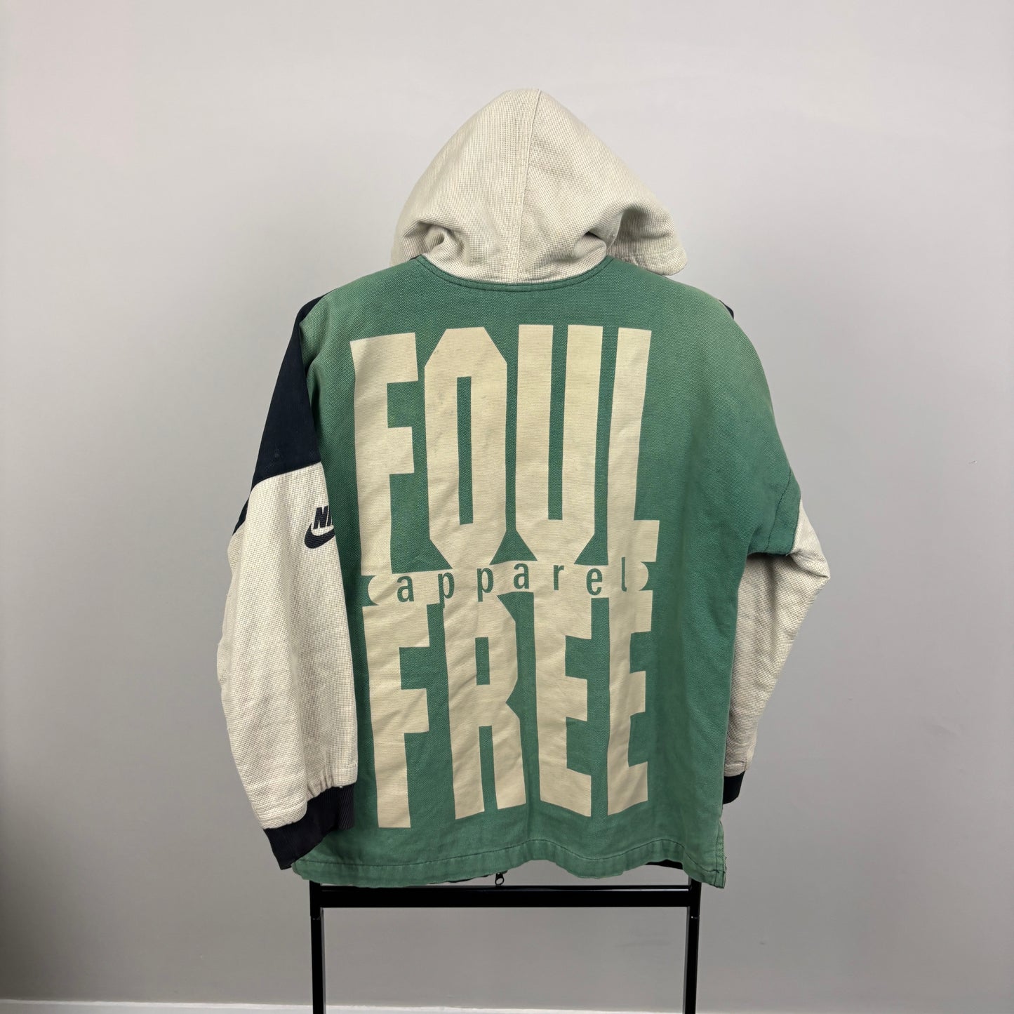 90s Nike Hoop Heroes Dunk Yard Jacket Black Small/Medium