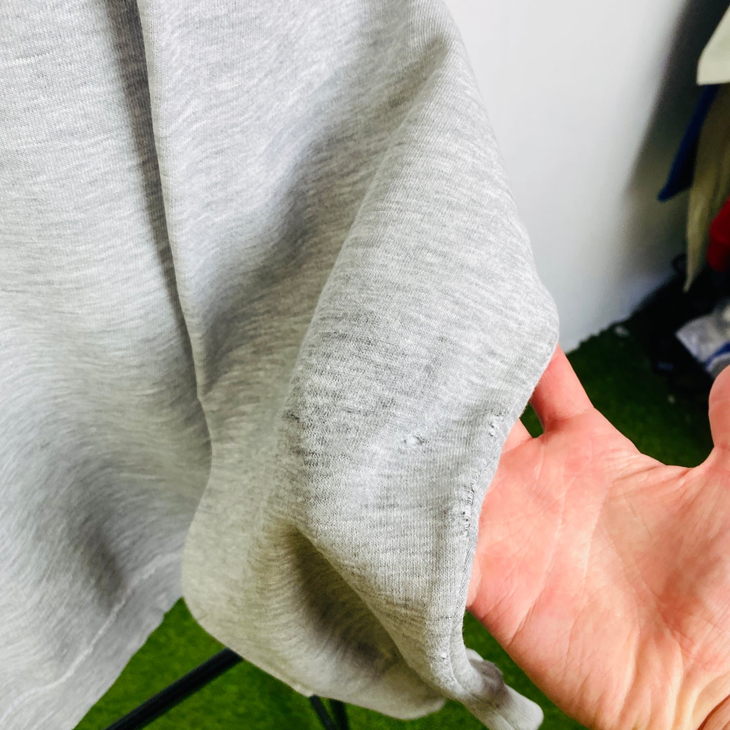 90s Nike Sweatshirt Grey Small