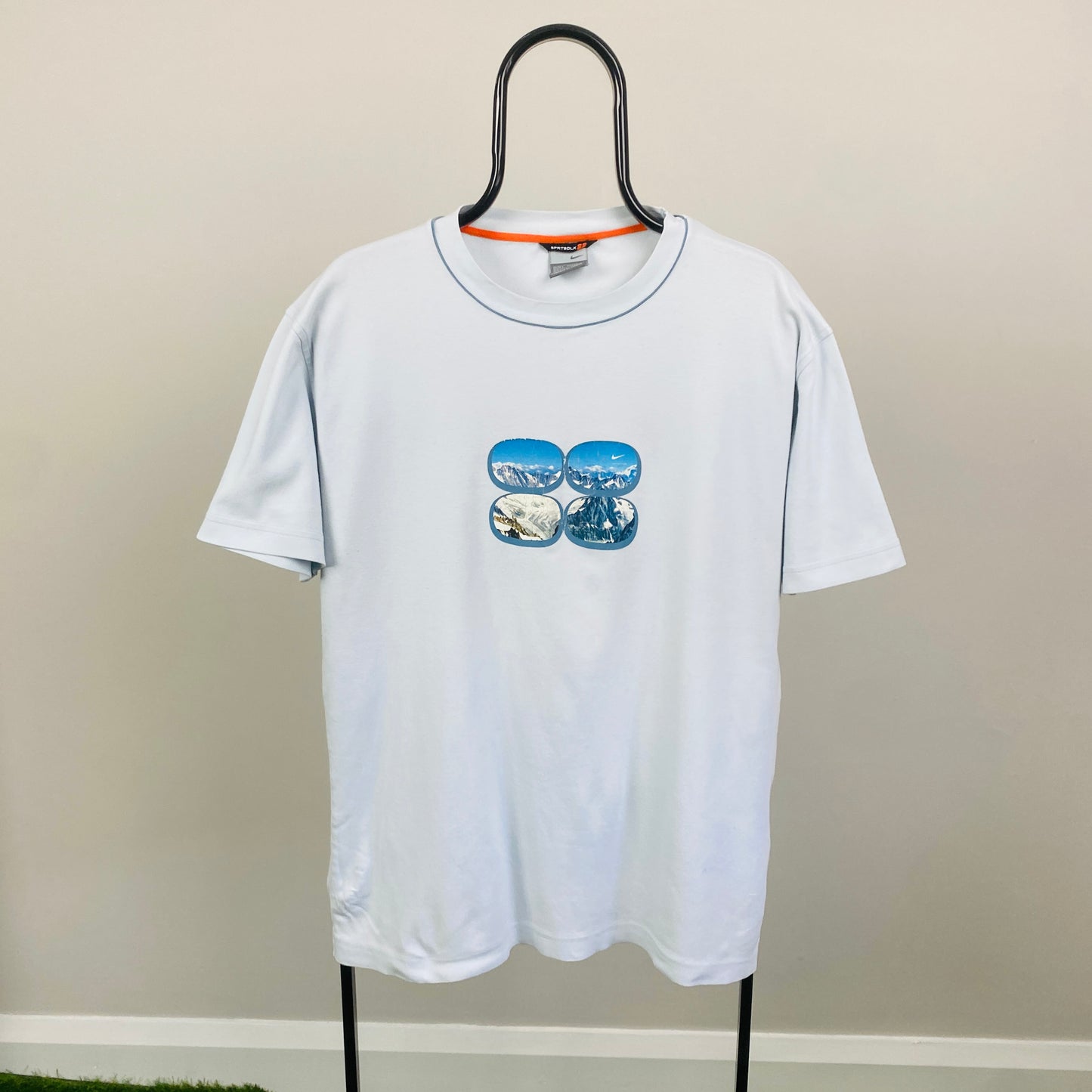 00s Nike Snowboarding T-Shirt Blue Large