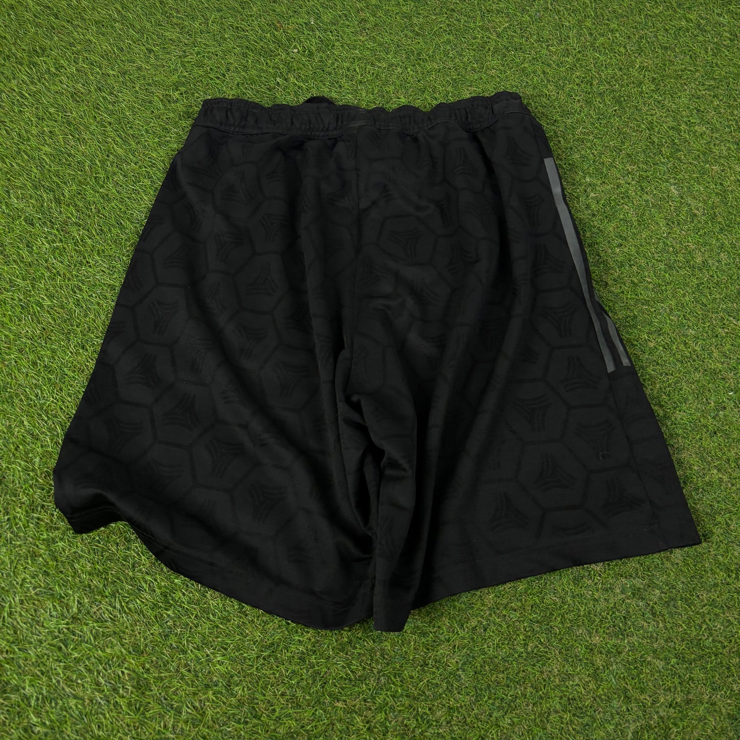 00s Adidas Football Shorts Black Large