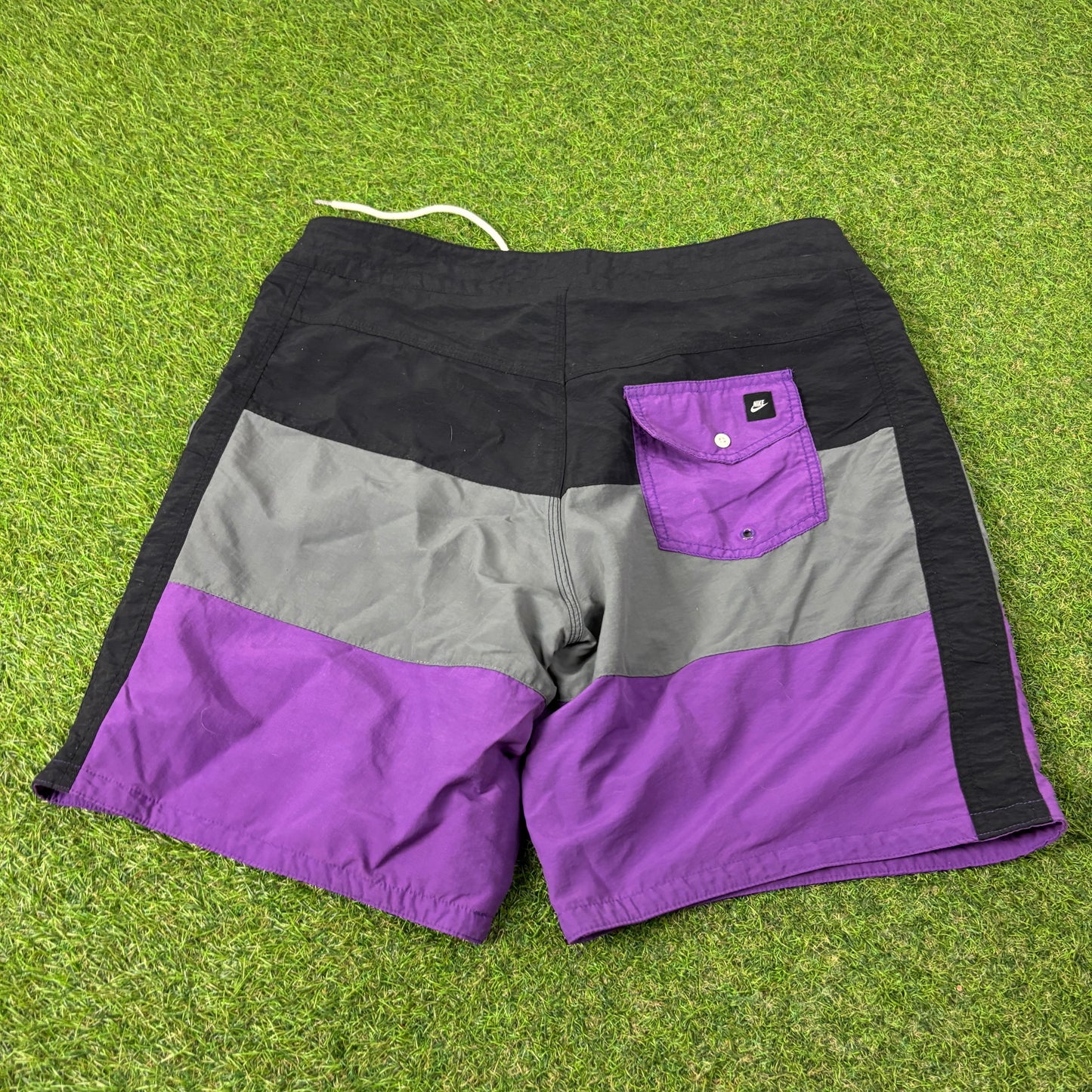 00s Nike Swim Shorts Black Large