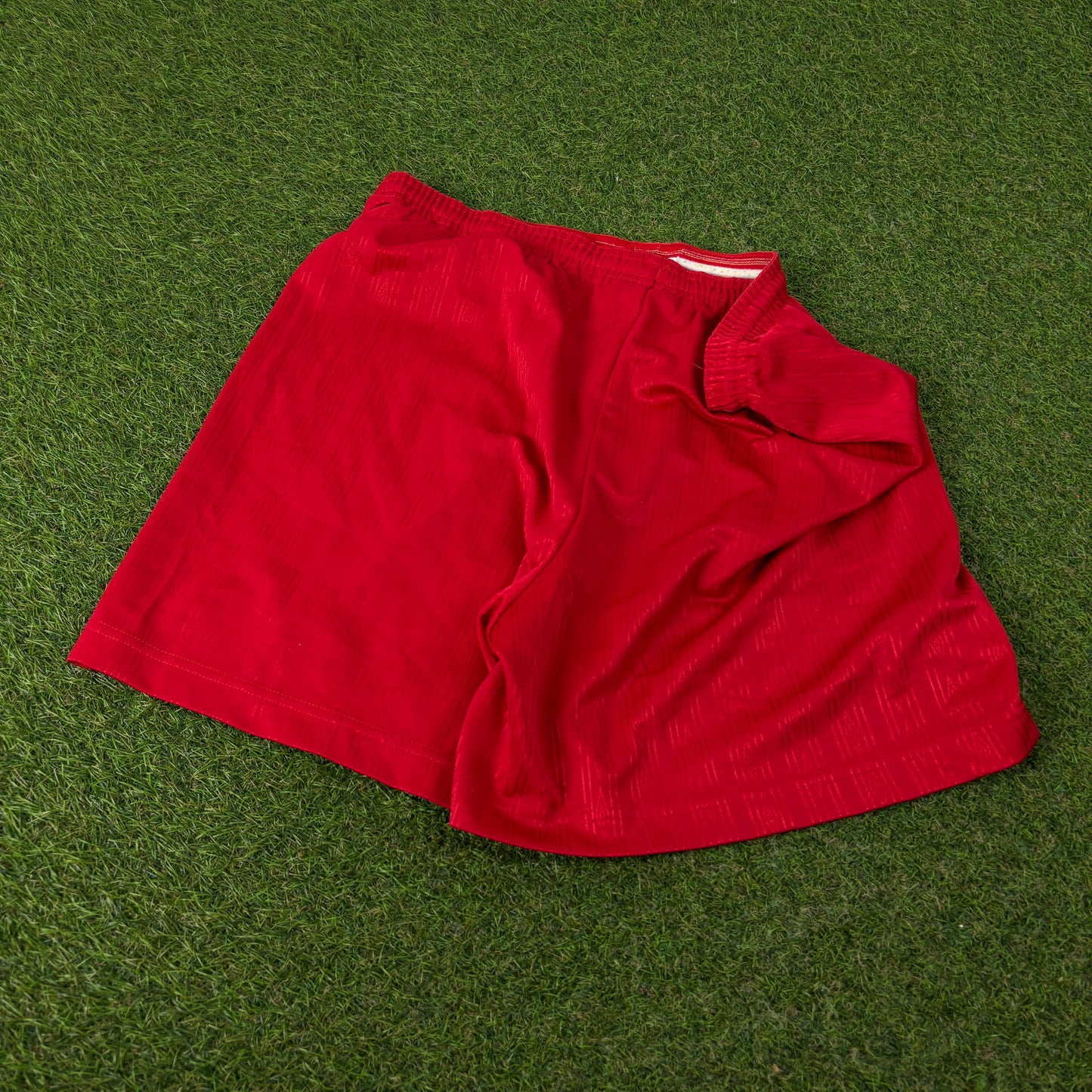 00s Umbro Football Shorts Red Large