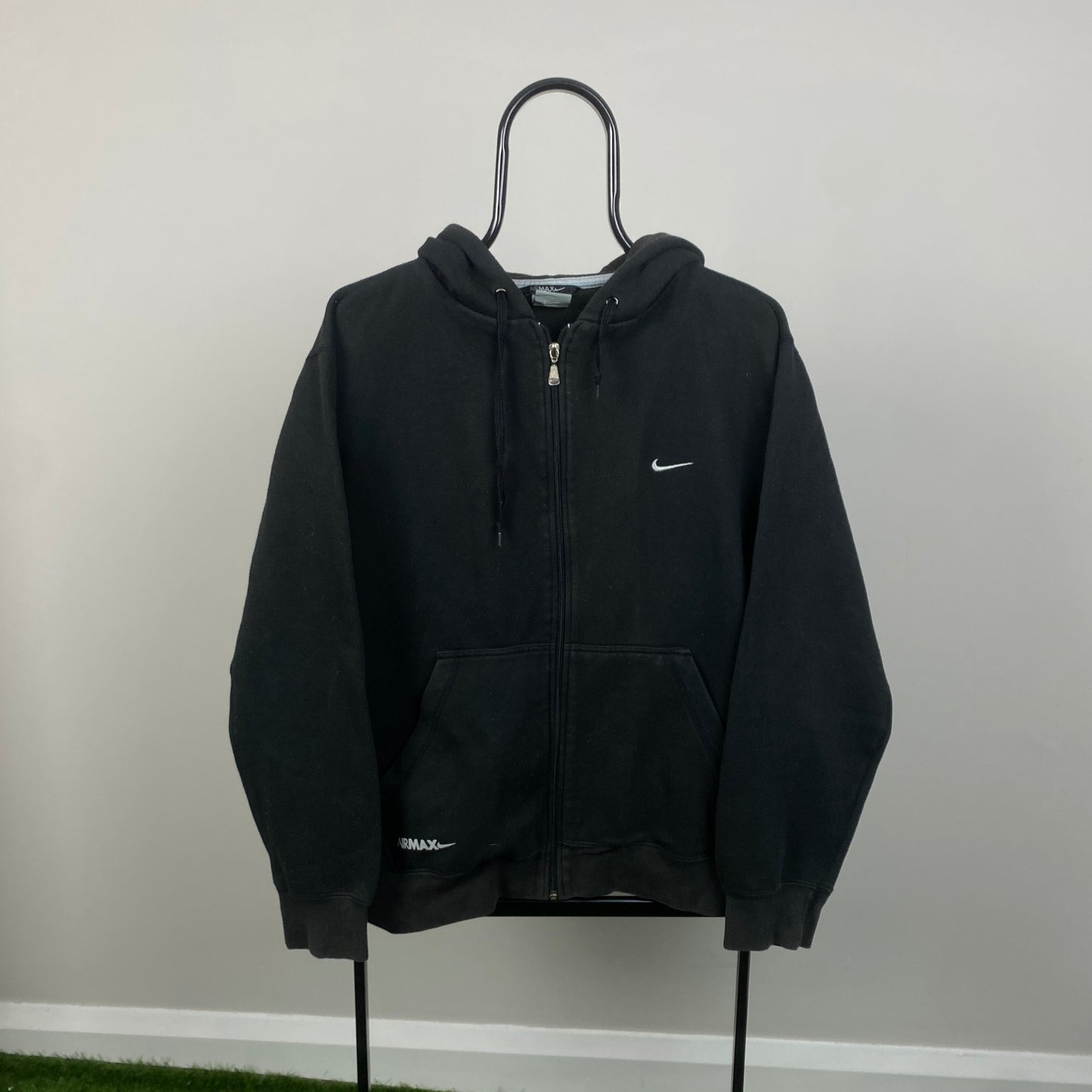 00s Nike Air Max Zip Hoodie Black Large