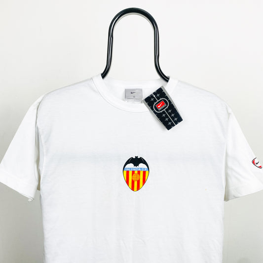 00s Nike Valencia Football T-Shirt White Small
