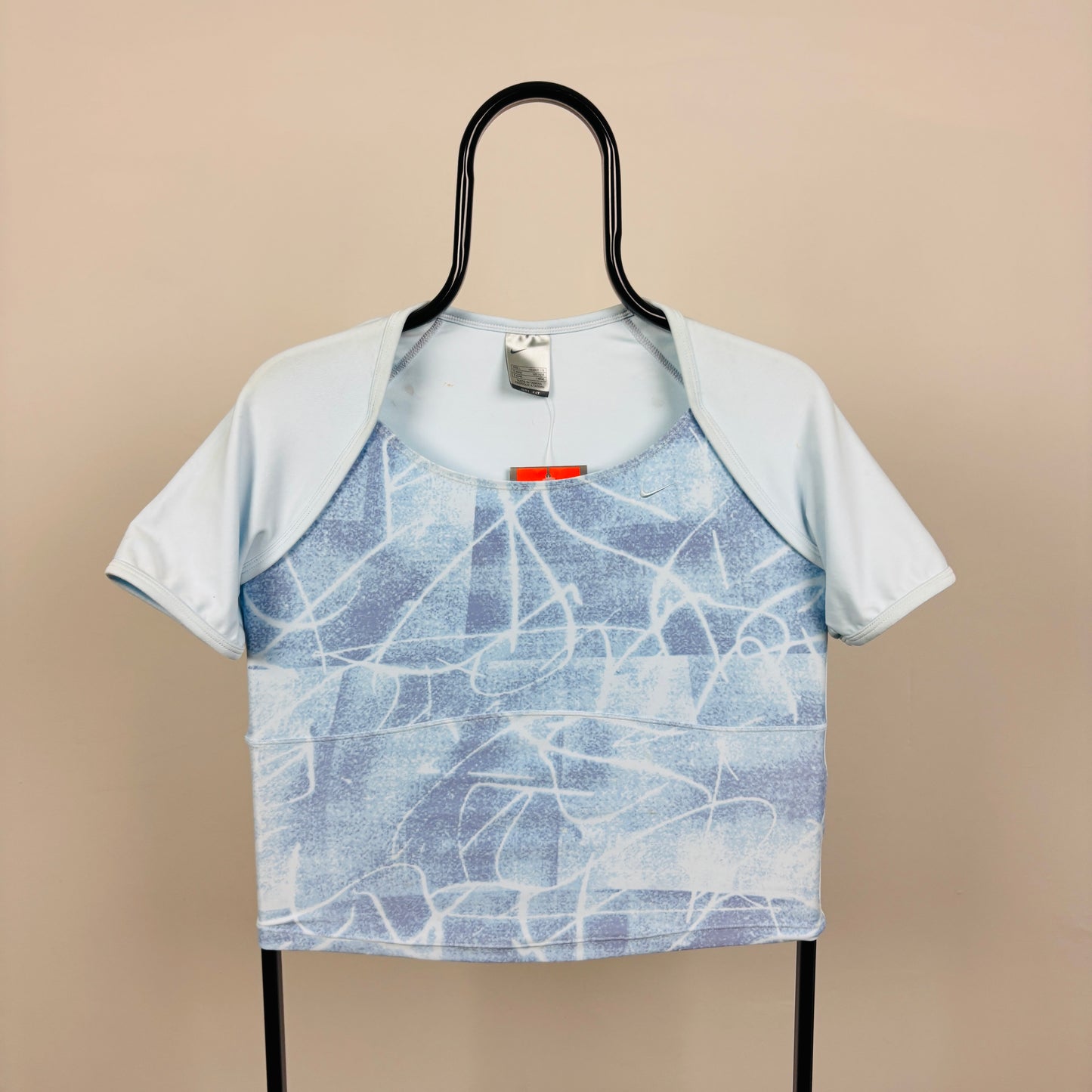 00s Nike Waves T-Shirt Blue Women’s Large