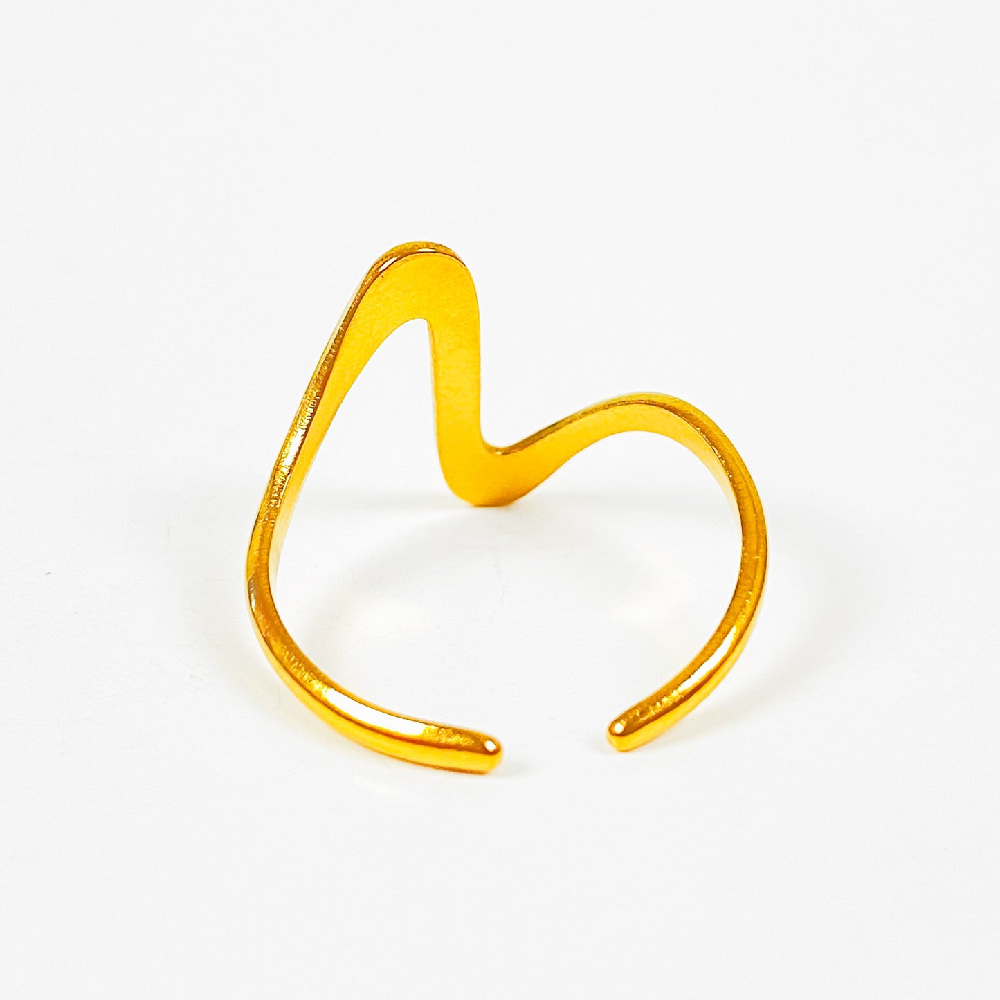 Vintage Adjustable Squiggle Ring