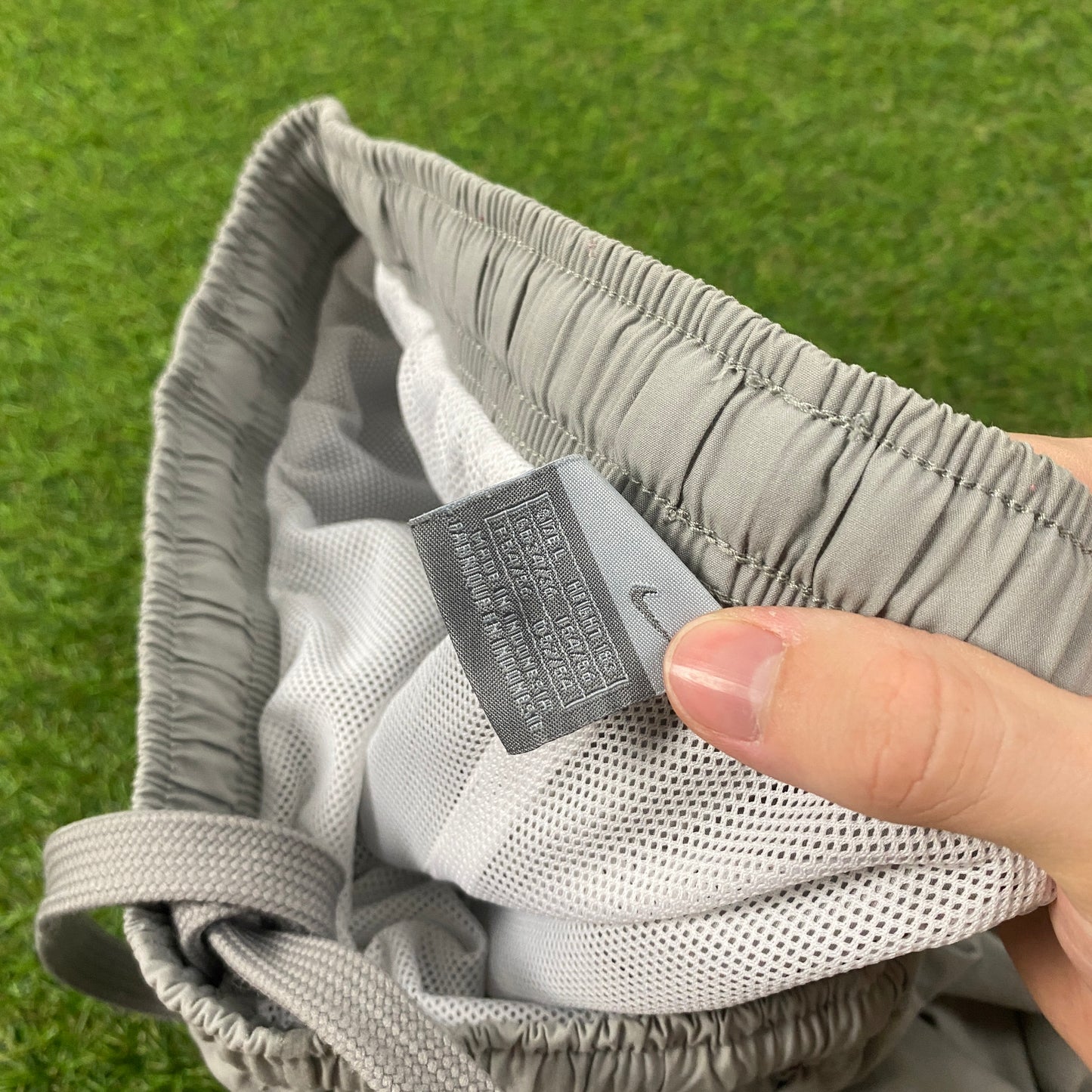 00s Nike Baggy Shorts Grey Large