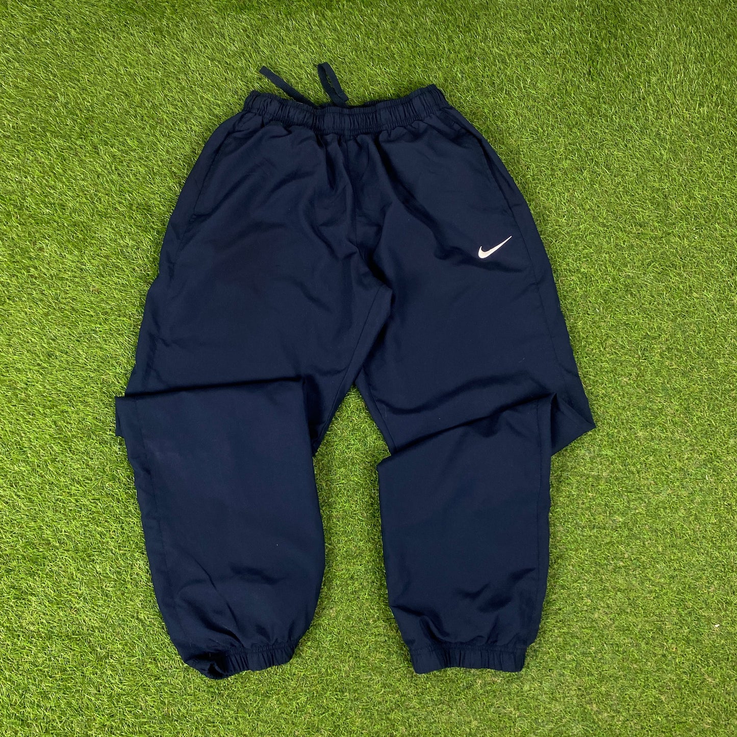00s Nike Arsenal Windbreaker Tracksuit Set Jacket + Joggers Blue XL