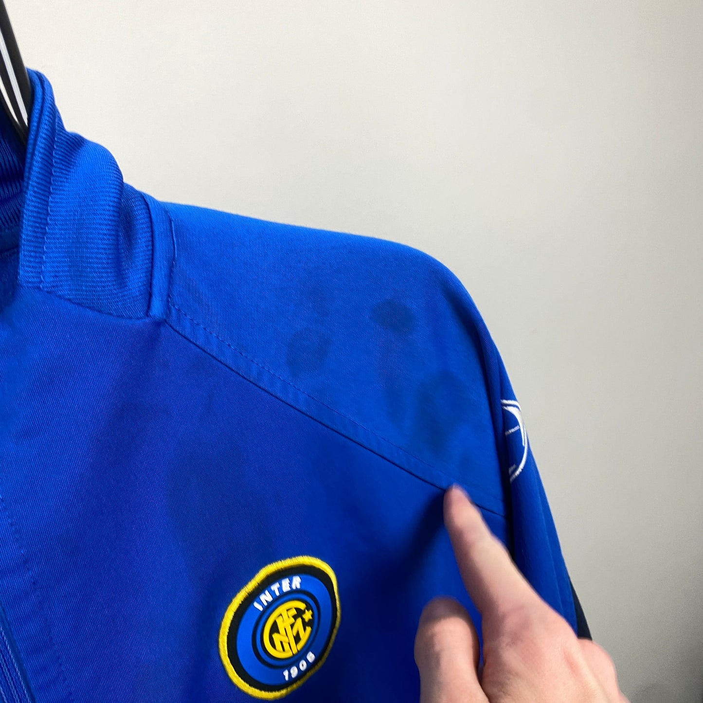 00s Nike Inter Milan Windbreaker Jacket Blue XS