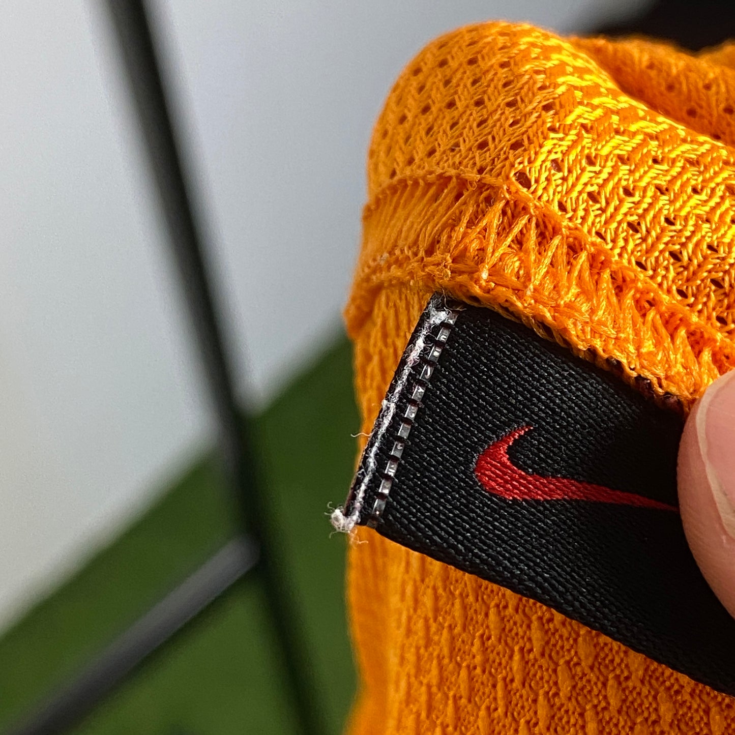 00s Nike Barcelona Football Shirt T-Shirt Orange Large