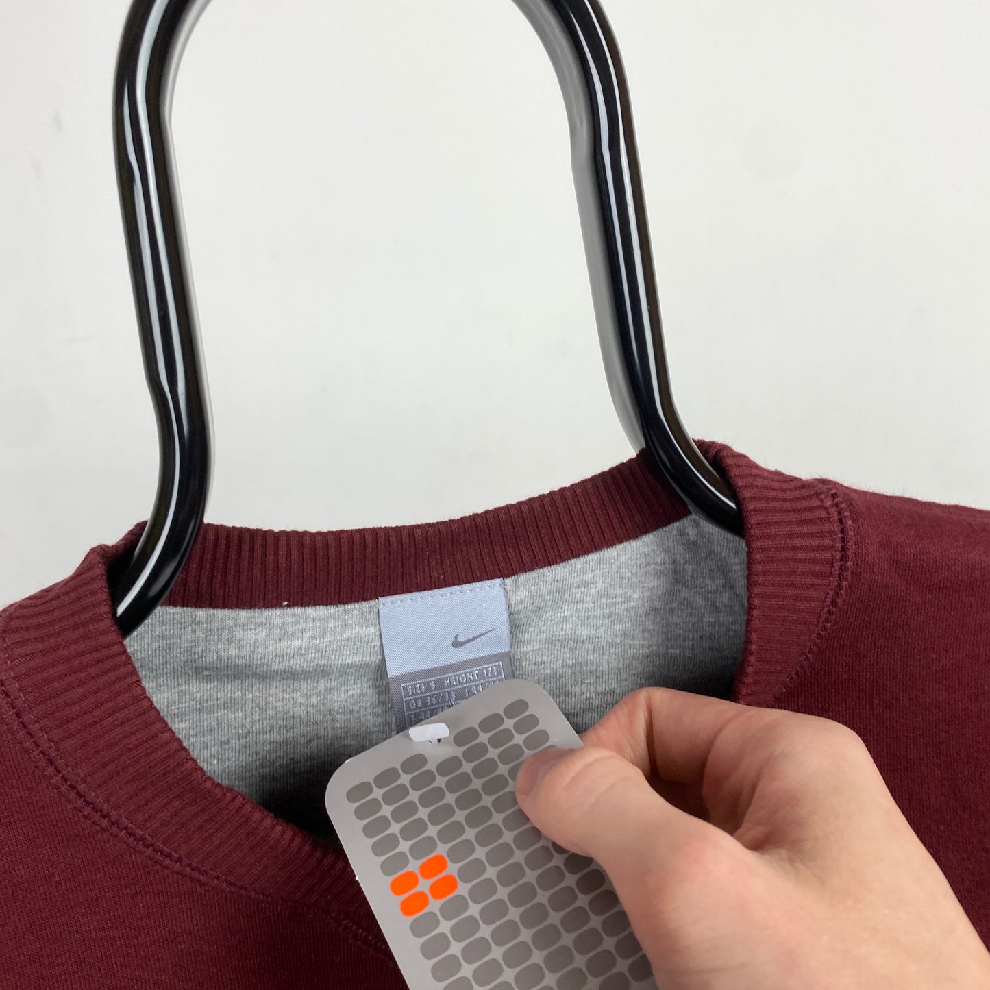 00s Nike Sweatshirt Red Small