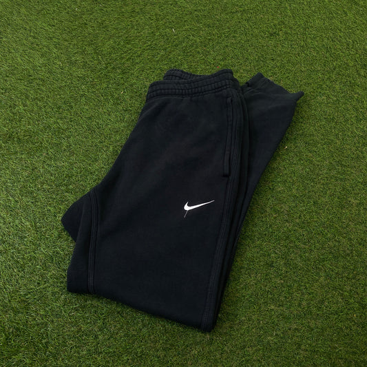 00s Nike Cotton Joggers Black Small