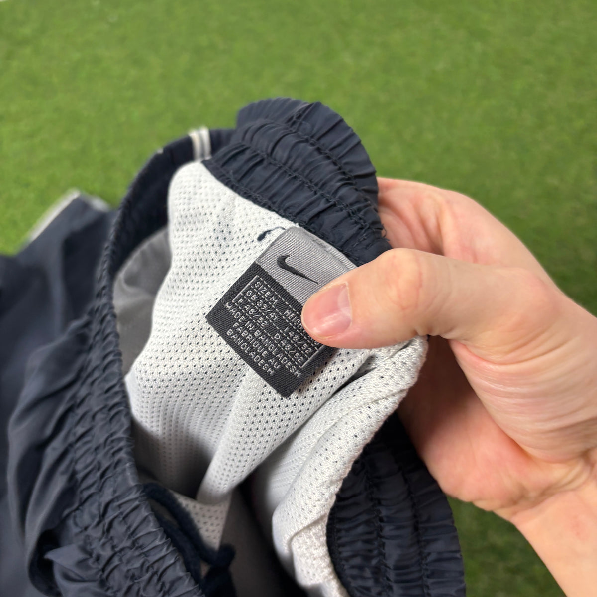 00s Nike Piping Joggers Blue Medium