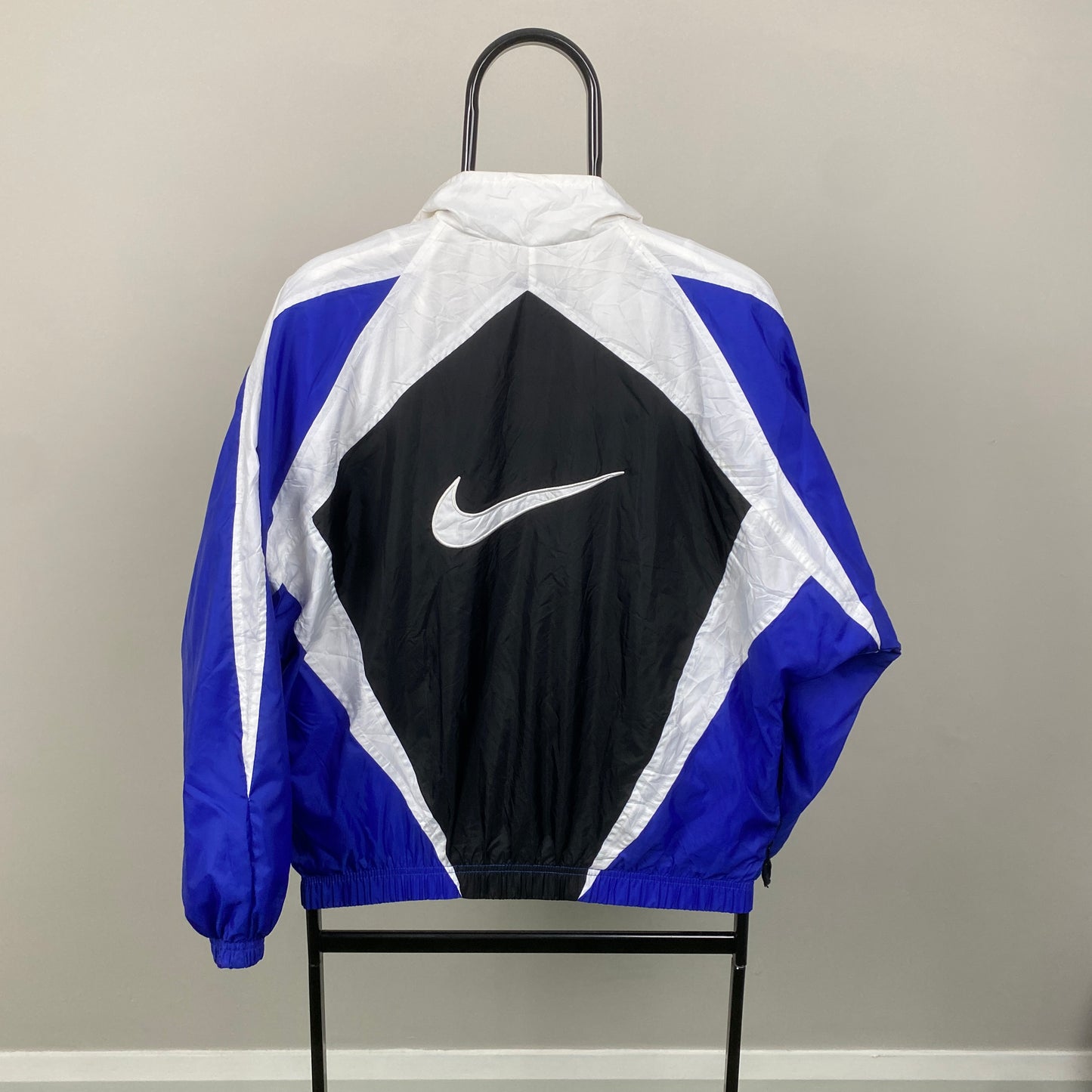 90s Nike Windbreaker Jacket White Small