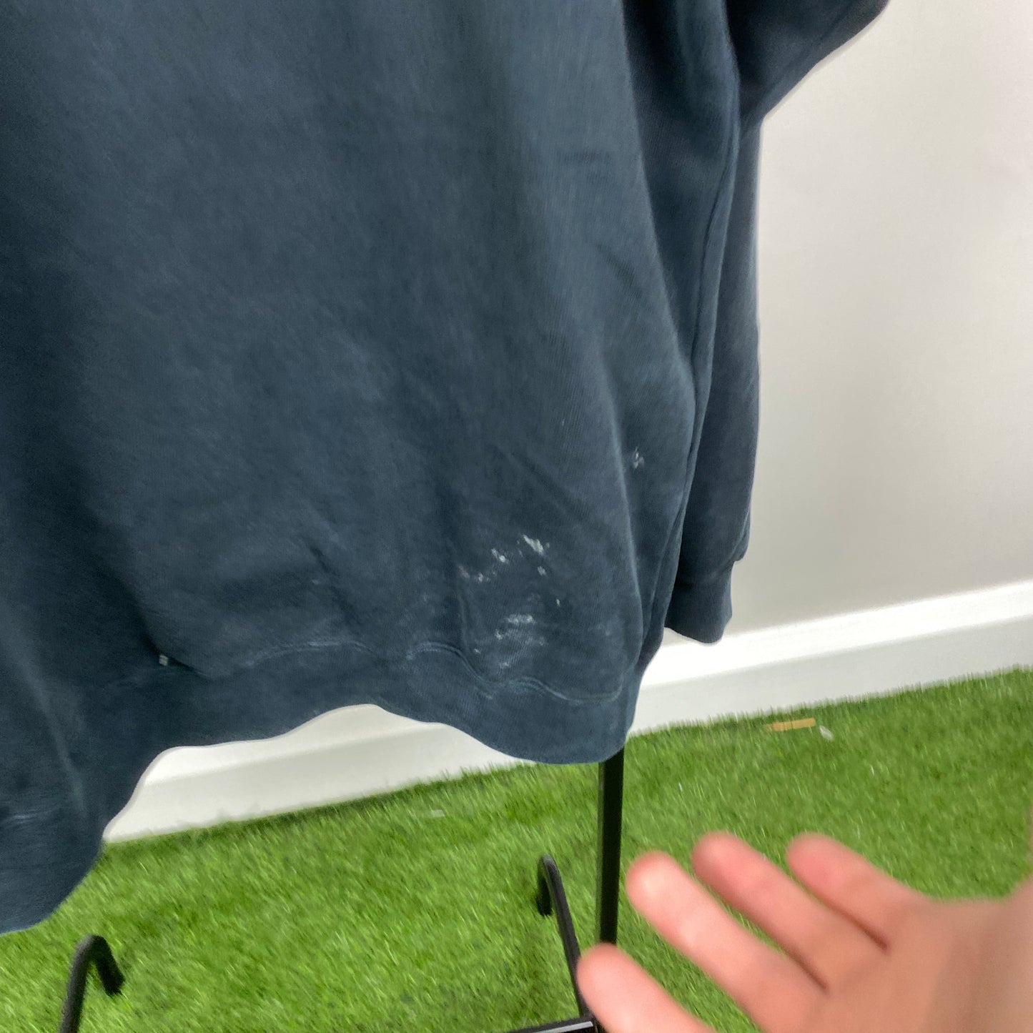 90s Nike Heavyweight Sweatshirt Black XL