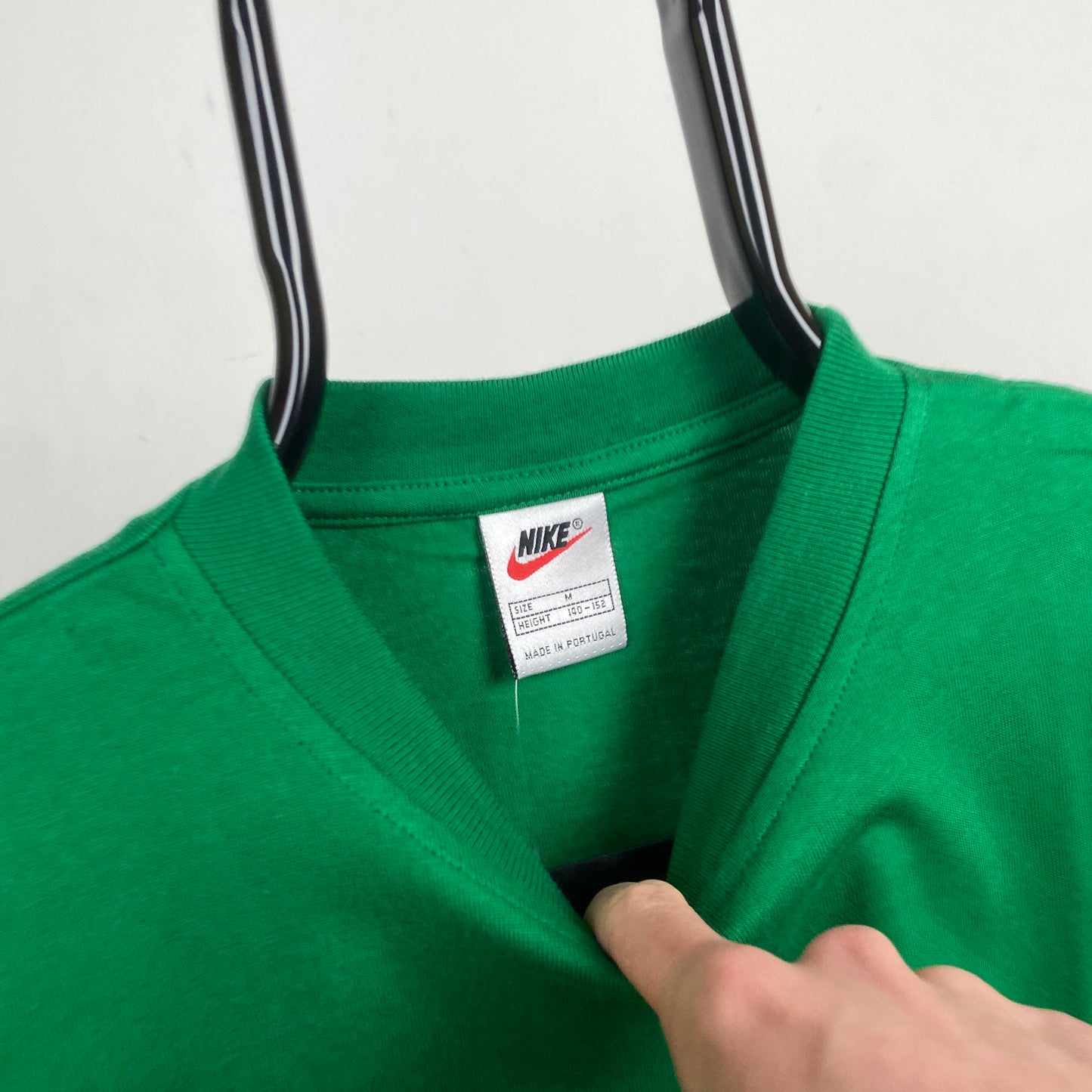 90s Nike T-Shirt Green Small