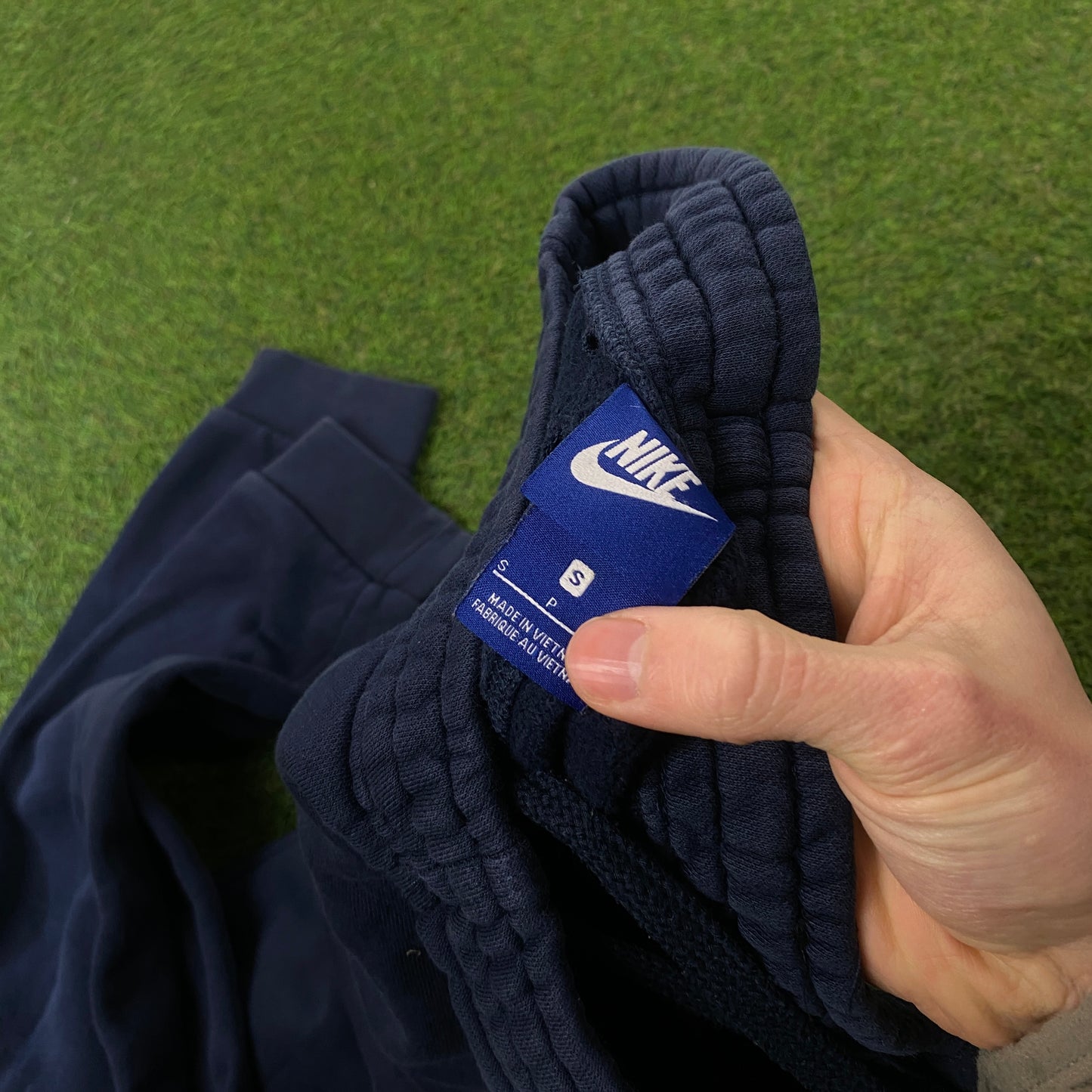 00s Nike Cotton Joggers Blue Small