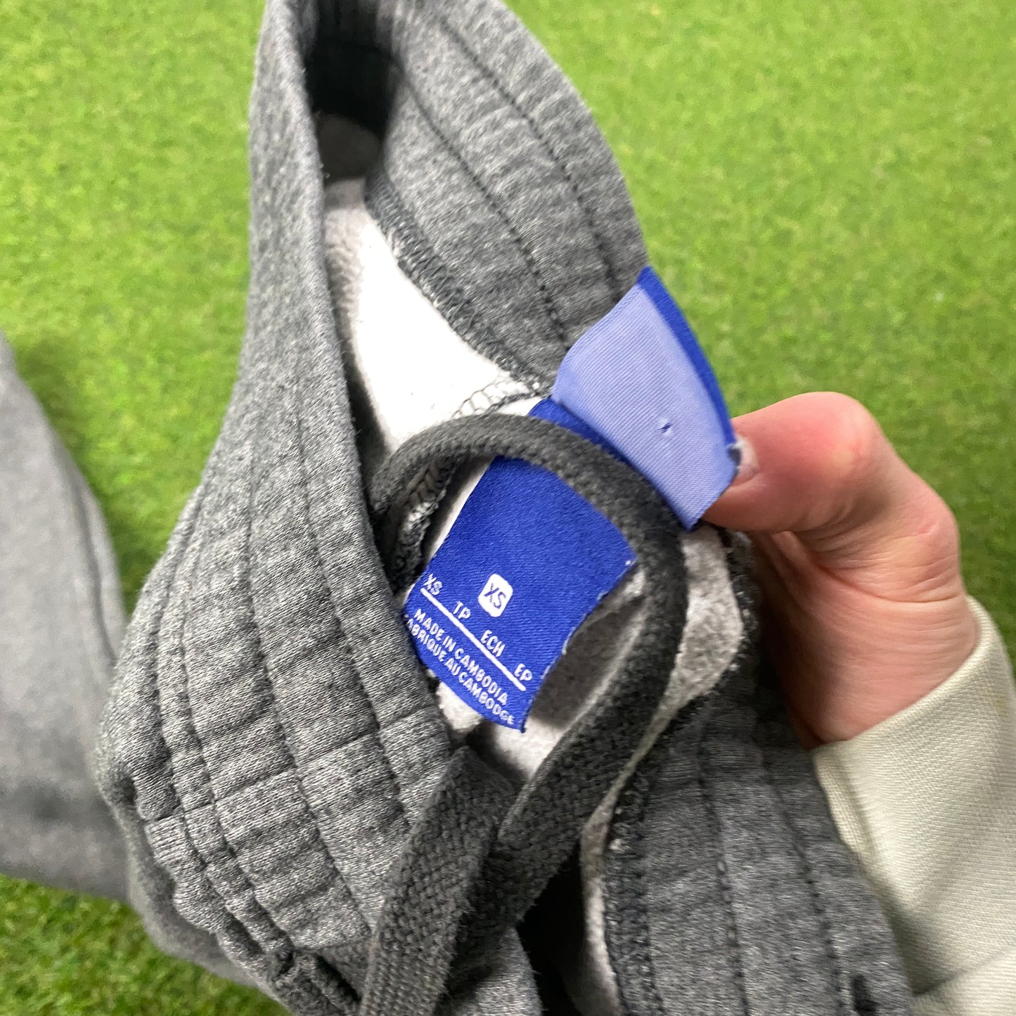 00s Nike Cotton Joggers Grey XS