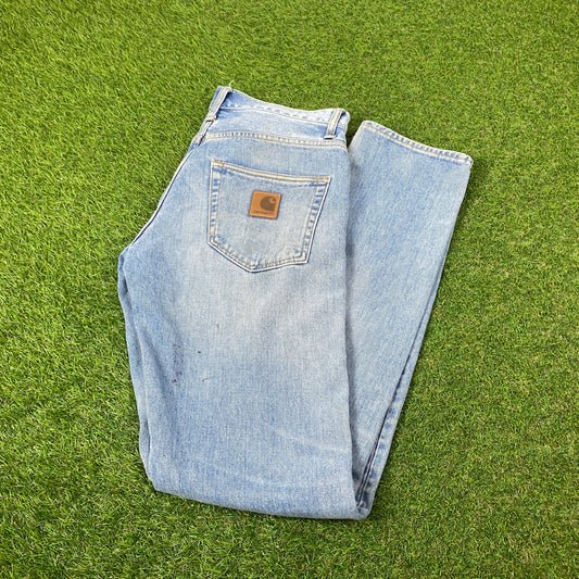 00s Carhartt Klondike Pant Jeans Blue Small 30x32 Joggers