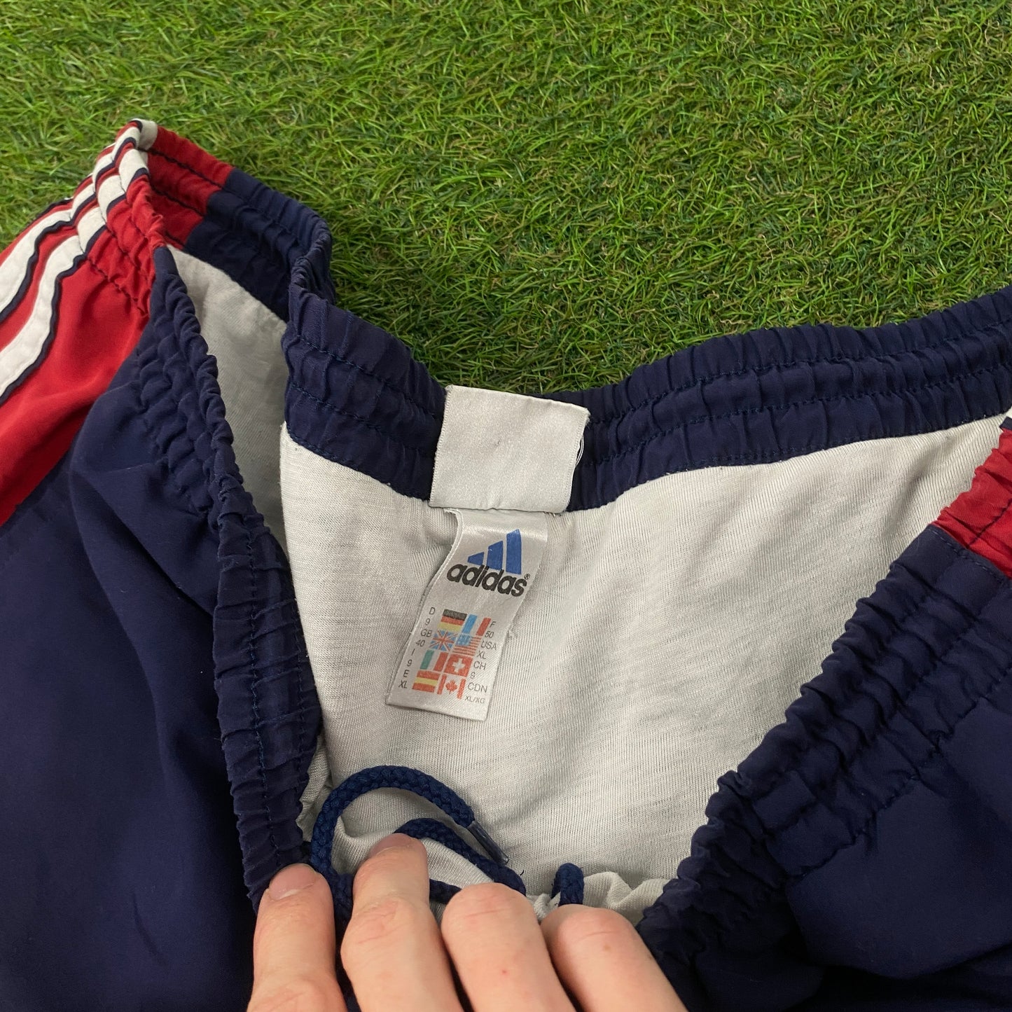 90s Adidas Shorts Blue XL