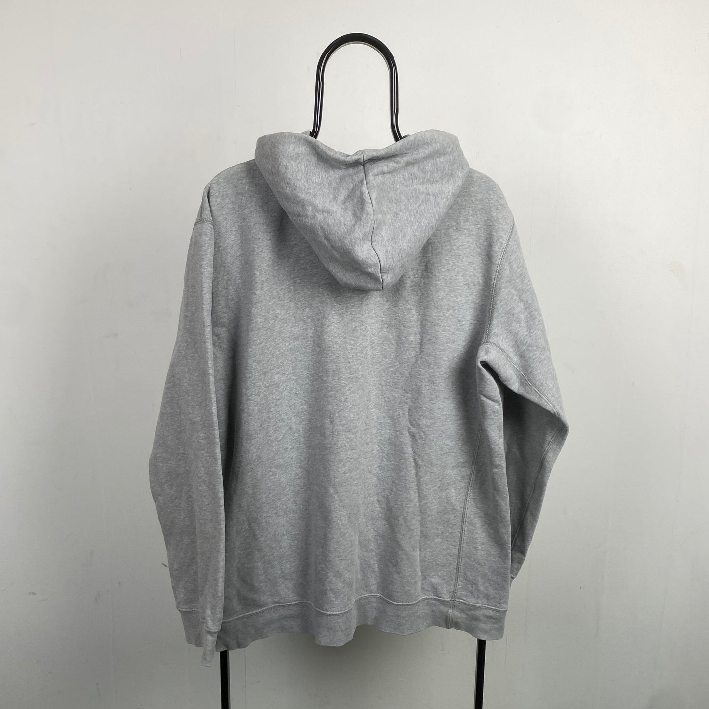 00s Nike Heavyweight Hoodie Grey Large